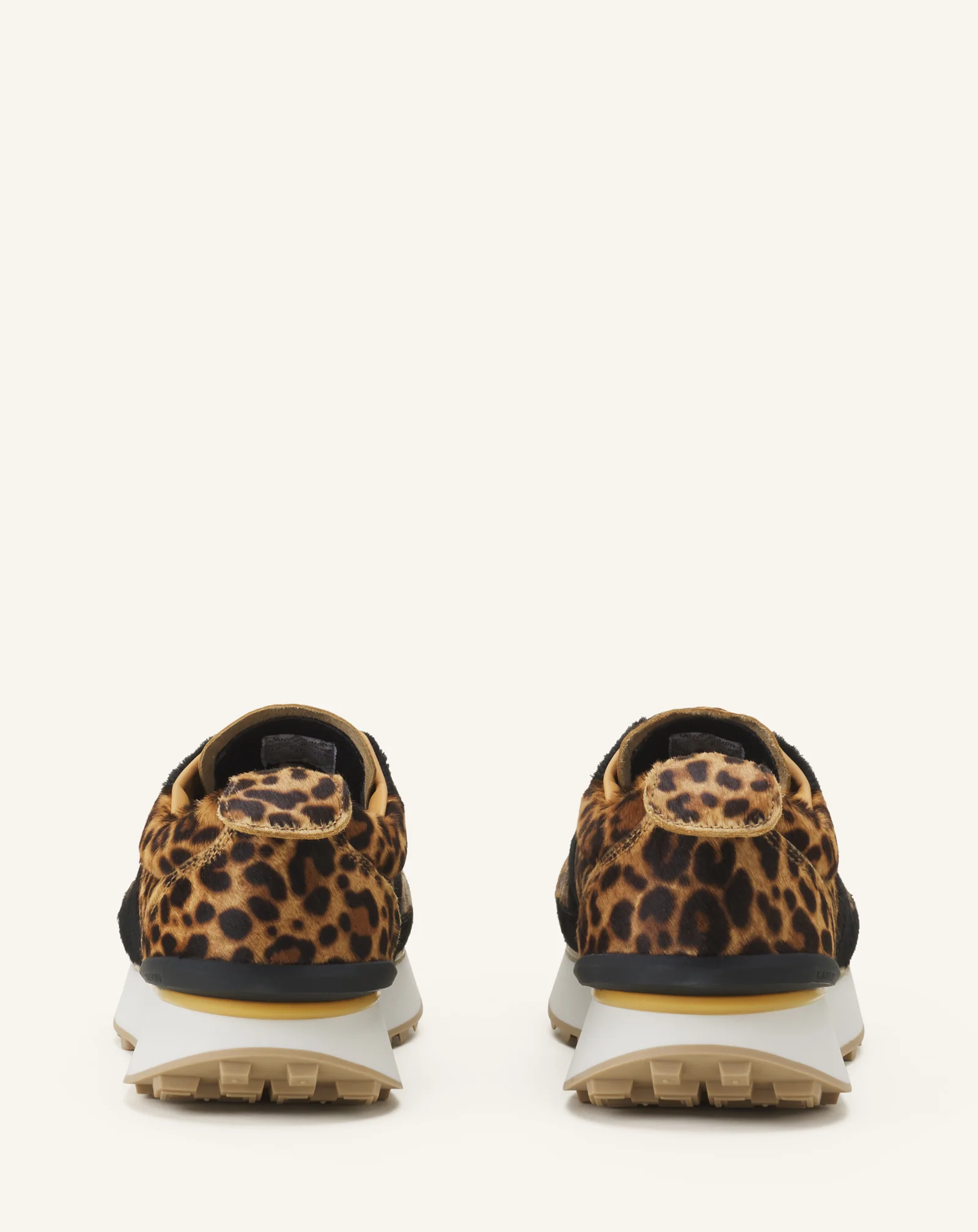 LEOPARD PRINT BUMPR SNEAKERS IN PONY - Image 3