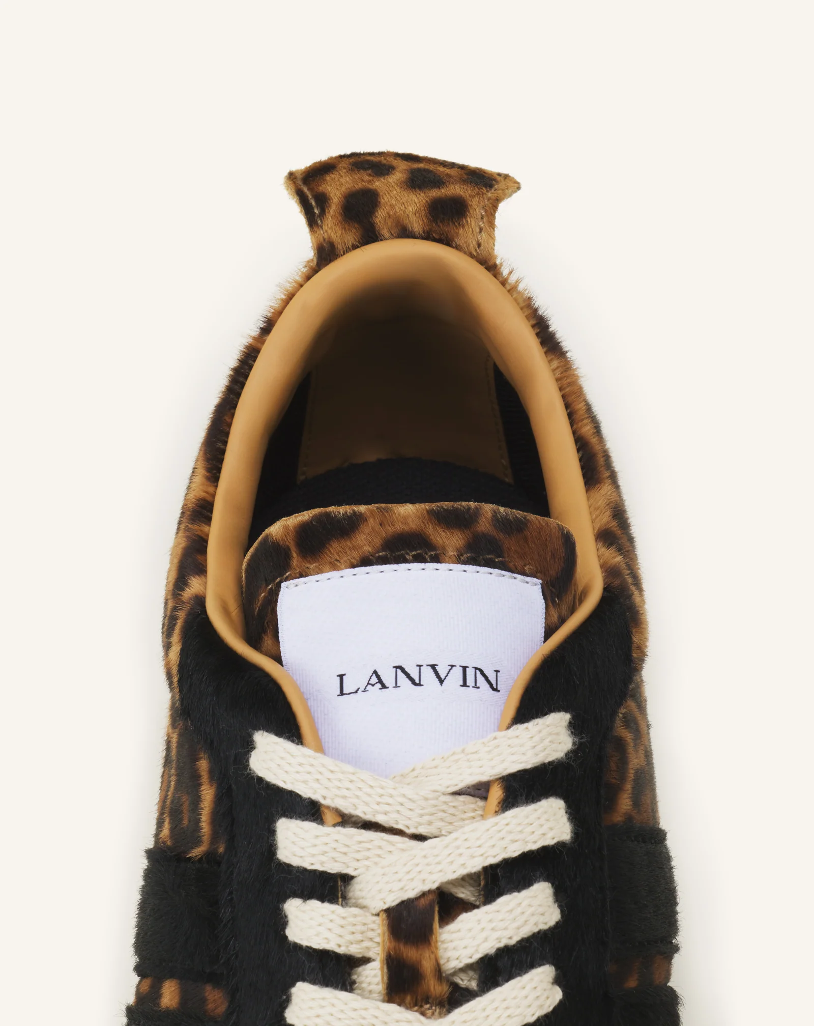 LEOPARD PRINT BUMPR SNEAKERS IN PONY - Image 5