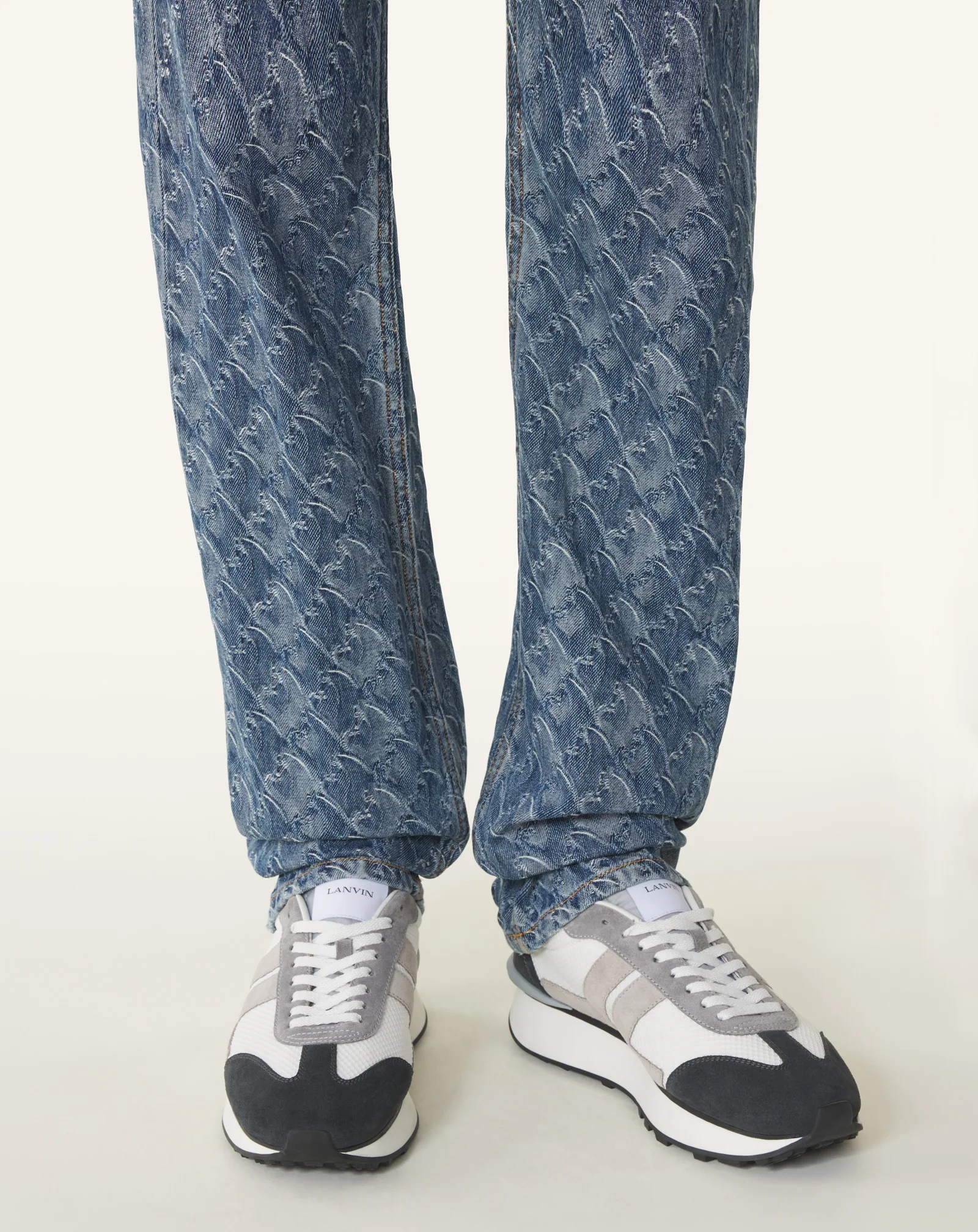 BUMPR SNEAKERS IN MESH AND BRUSHED SUEDE - Image 7