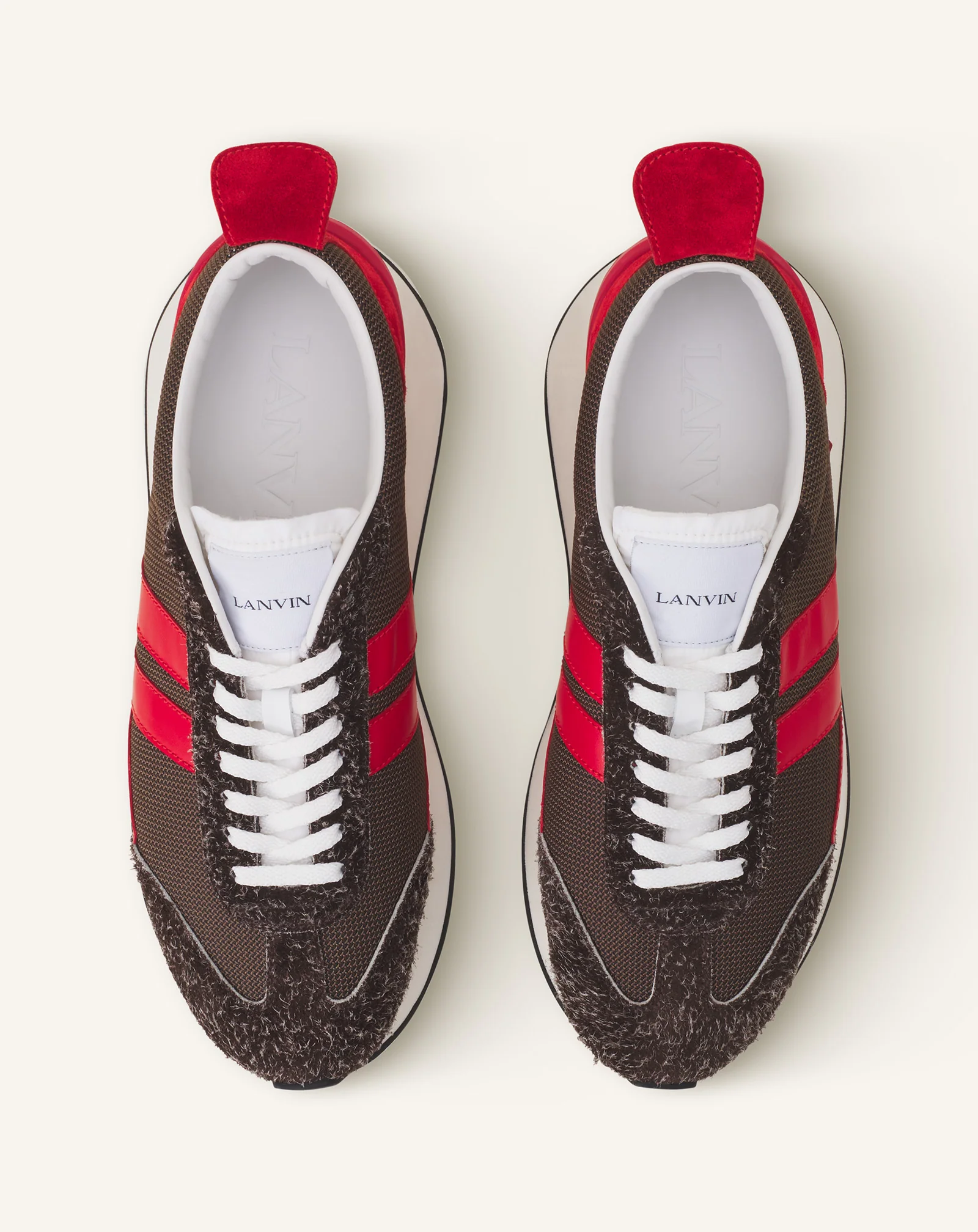 BUMPR SNEAKERS IN MESH AND BRUSHED SUEDE - Image 4