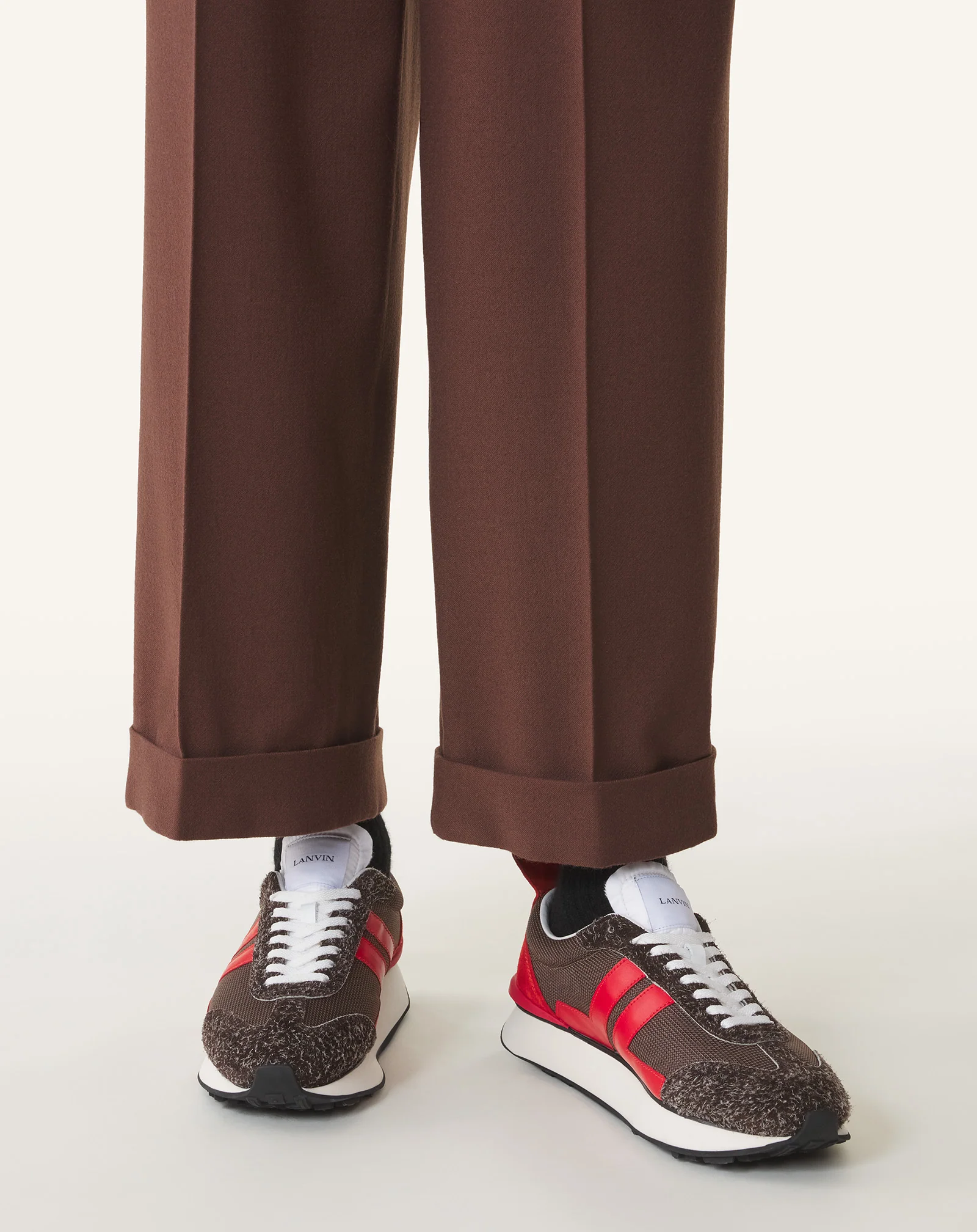BUMPR SNEAKERS IN MESH AND BRUSHED SUEDE - Image 7