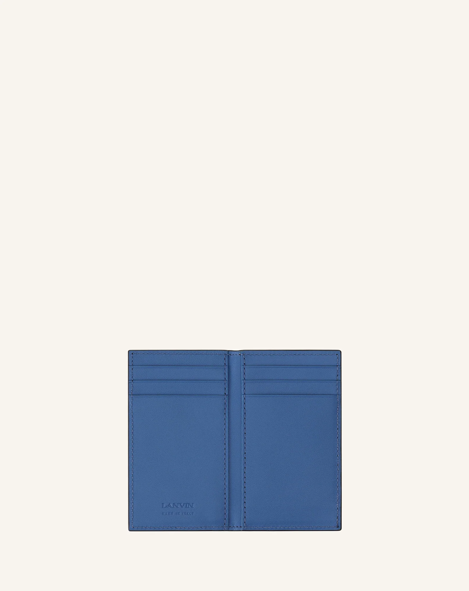 CATCH BY LANVIN TWO FOLD LEATHER CARD HOLDER - Image 4