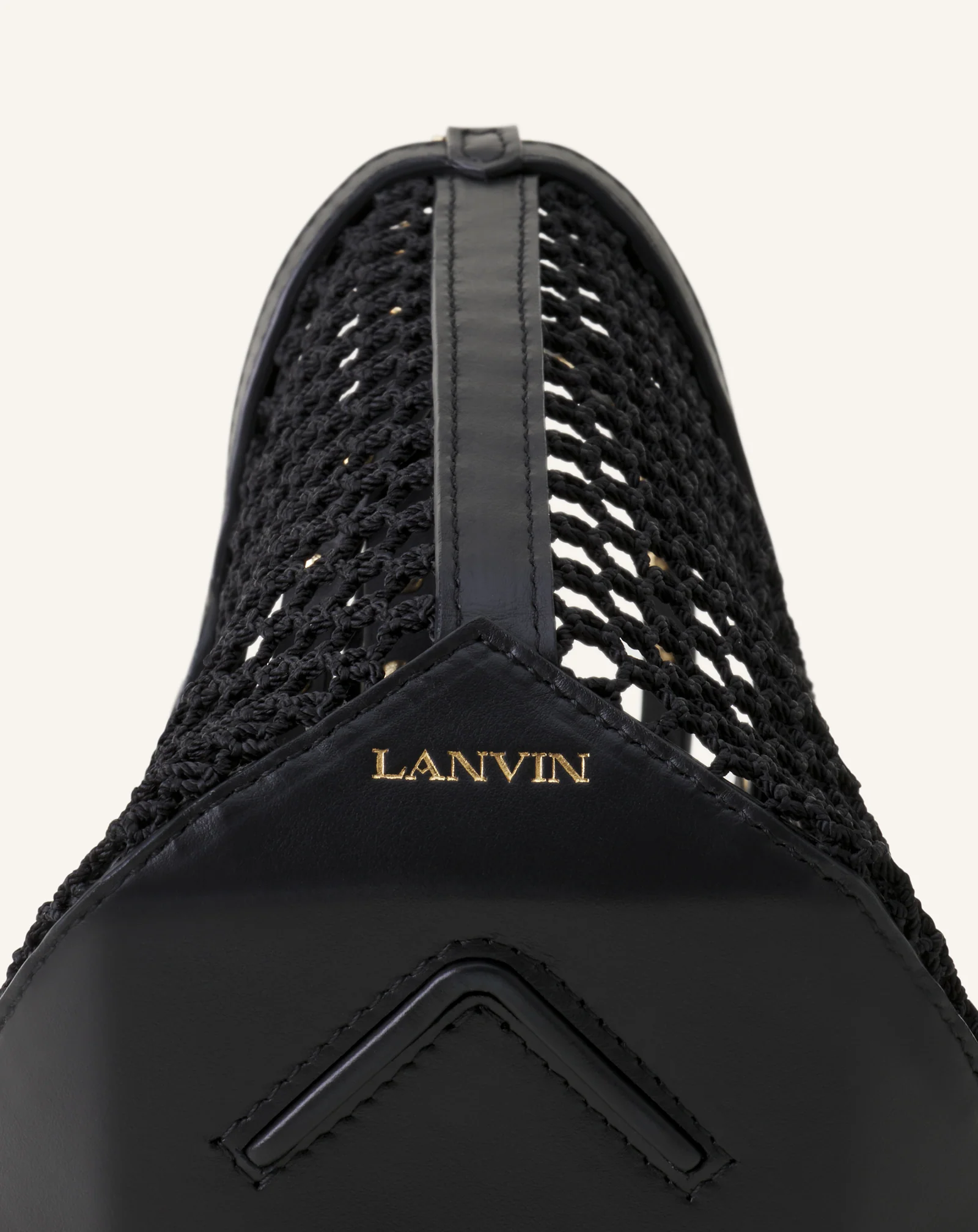 CATCH BY LANVIN NANO BUCKET BAG IN MESH - Image 9