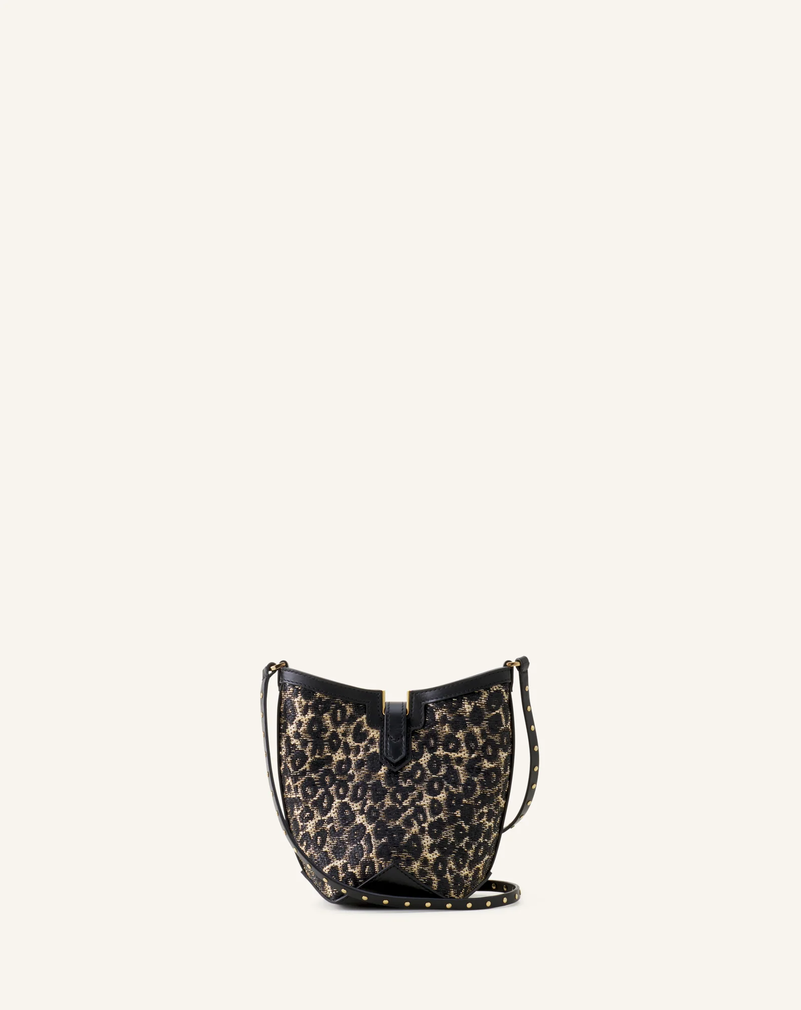 CATCH BY LANVIN NANO BUCKET BAG IN RAFFIA - Image 4