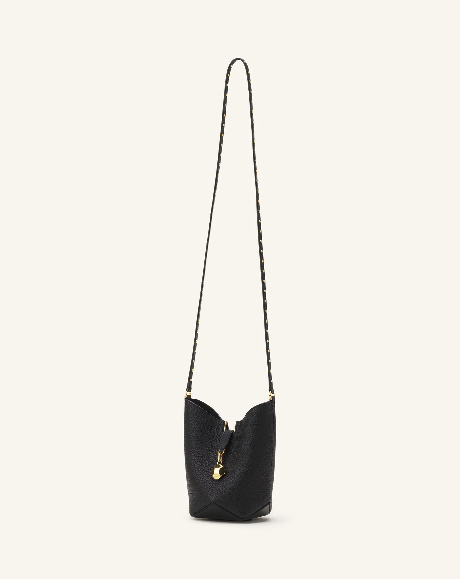 CATCH BY LANVIN NANO BUCKET BAG IN LEATHER - Image 3