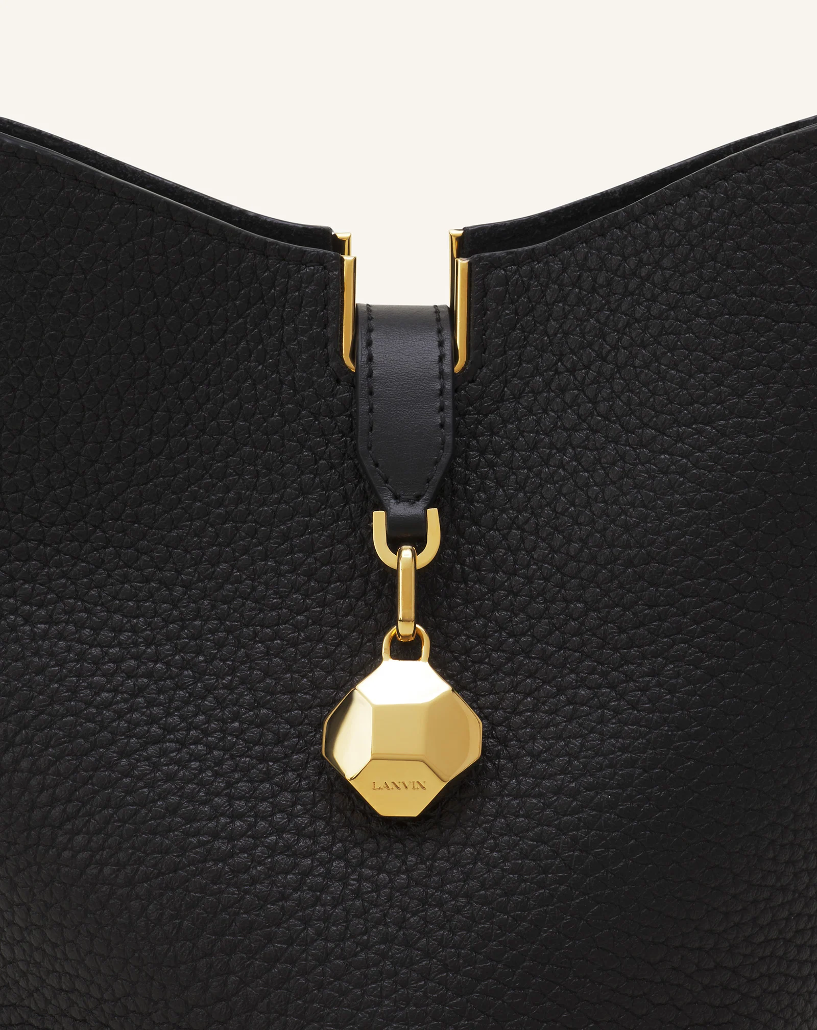 CATCH BY LANVIN NANO BUCKET BAG IN LEATHER - Image 6