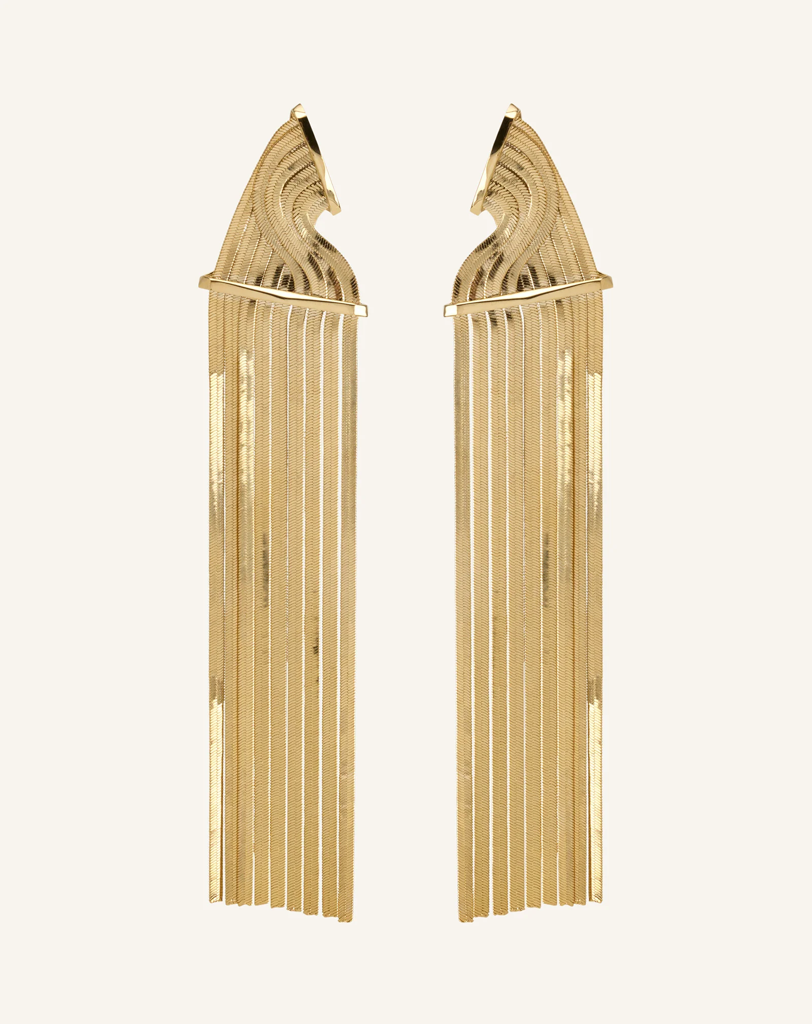 LANVIN CHAIN EARRINGS