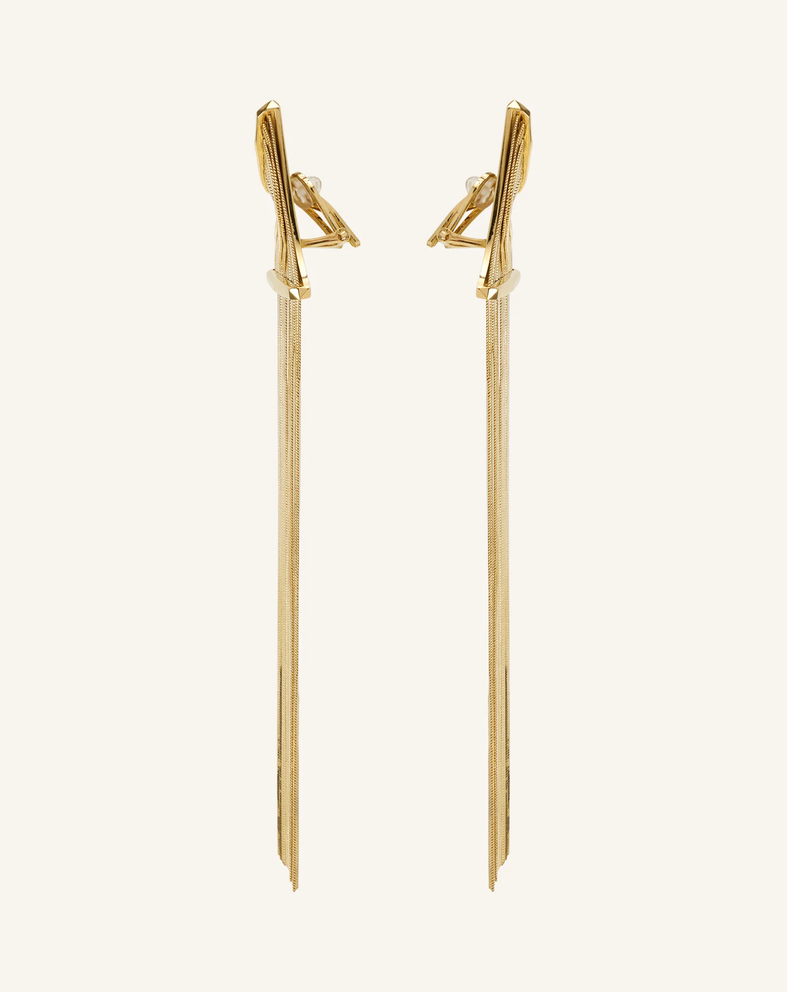 LANVIN CHAIN EARRINGS - Image 3