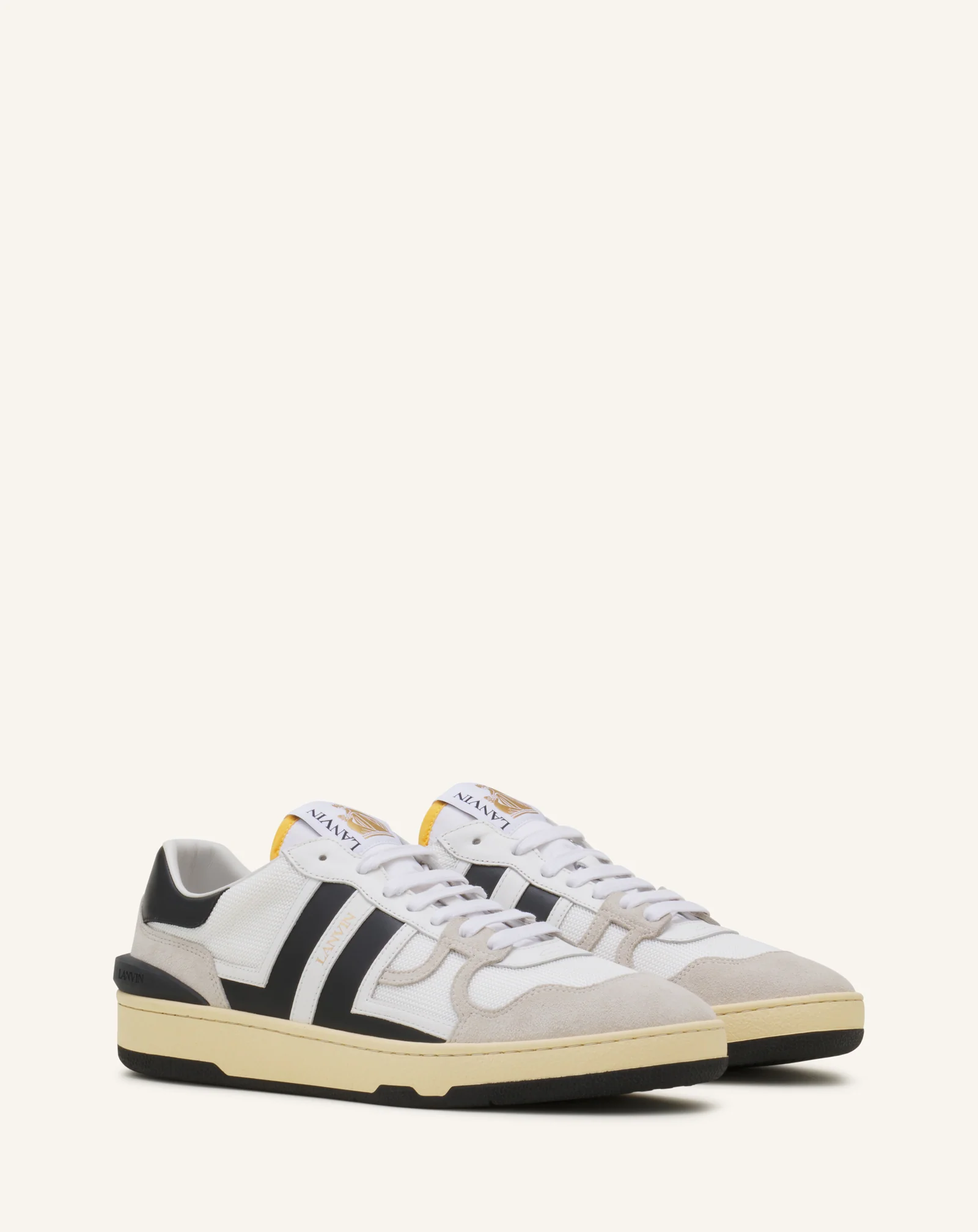 CLAY SNEAKERS IN MESH AND LEATHER - Image 2
