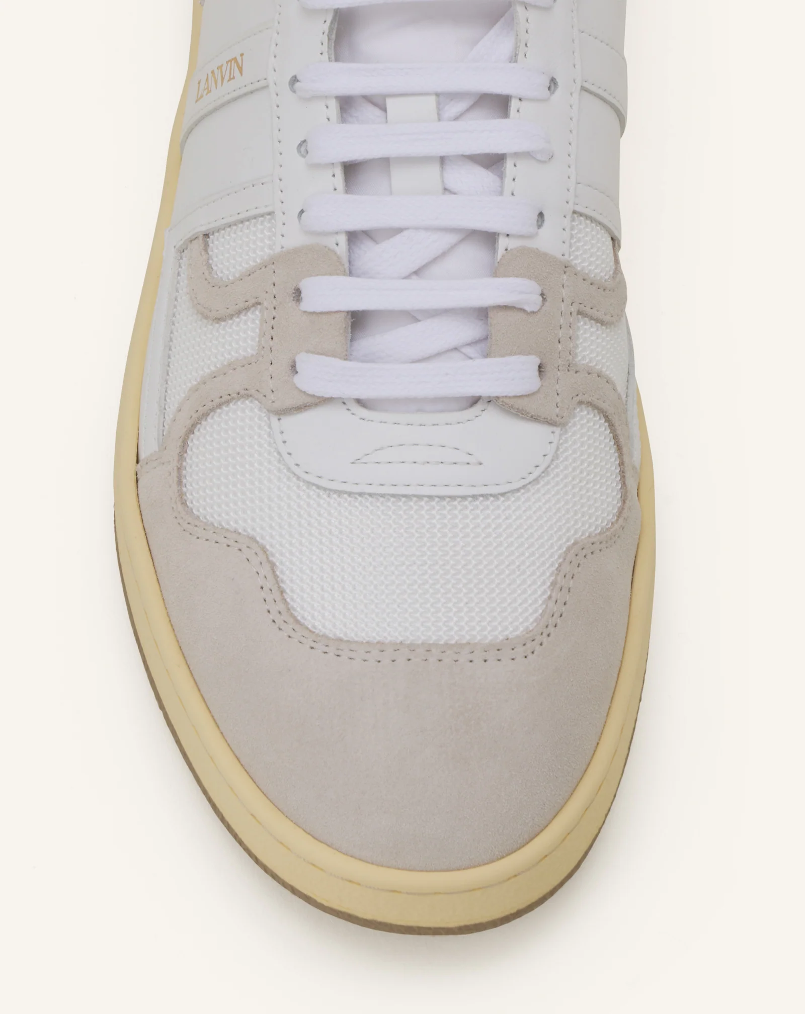 CLAY SNEAKERS IN MESH AND LEATHER - Image 4