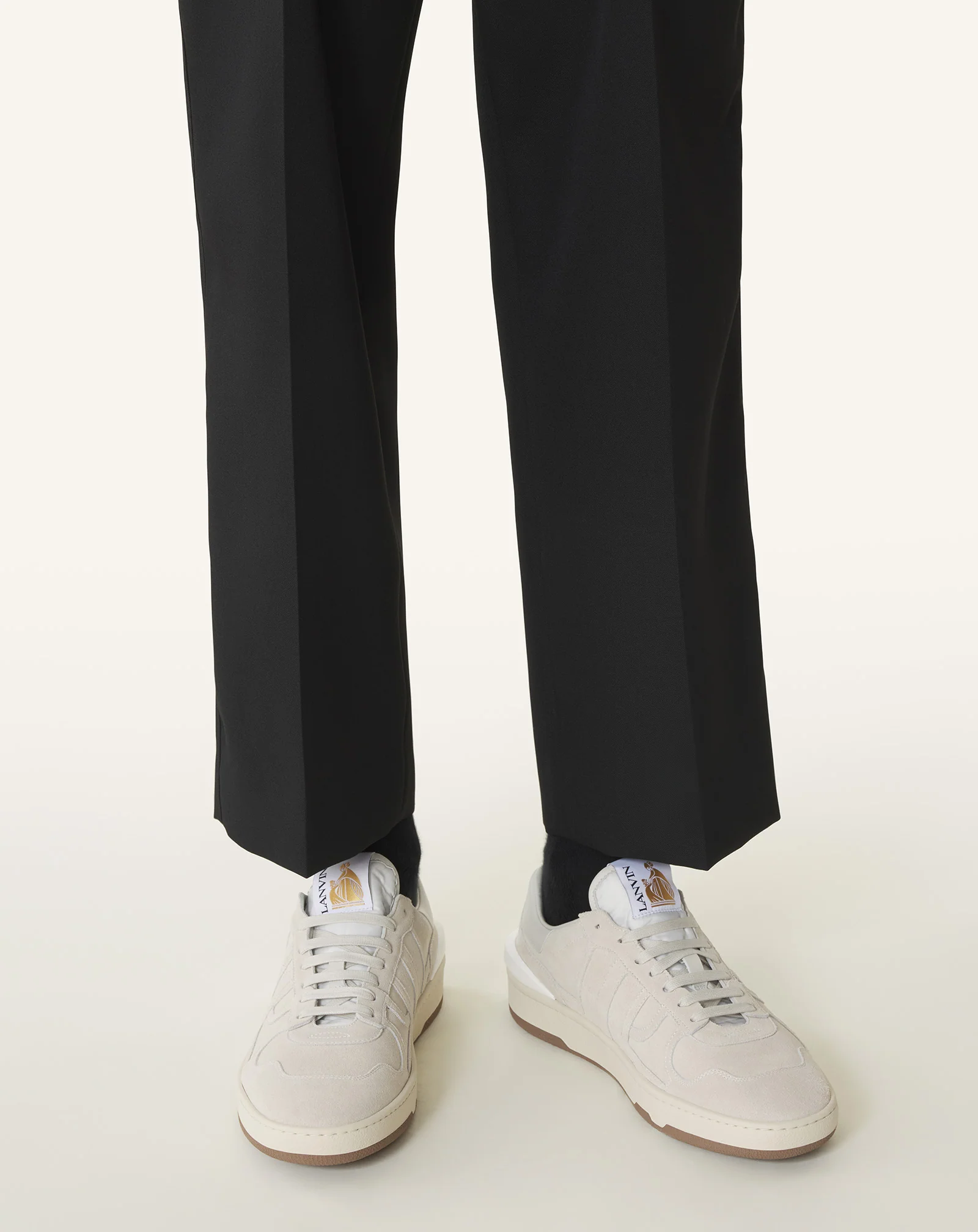 CLAY SNEAKERS IN MESH AND LEATHER - Image 7