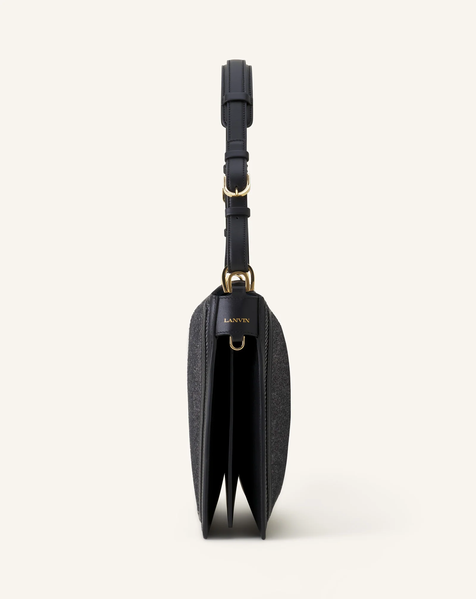COMPAGNON BAG IN STRIPED CANVAS - Image 5