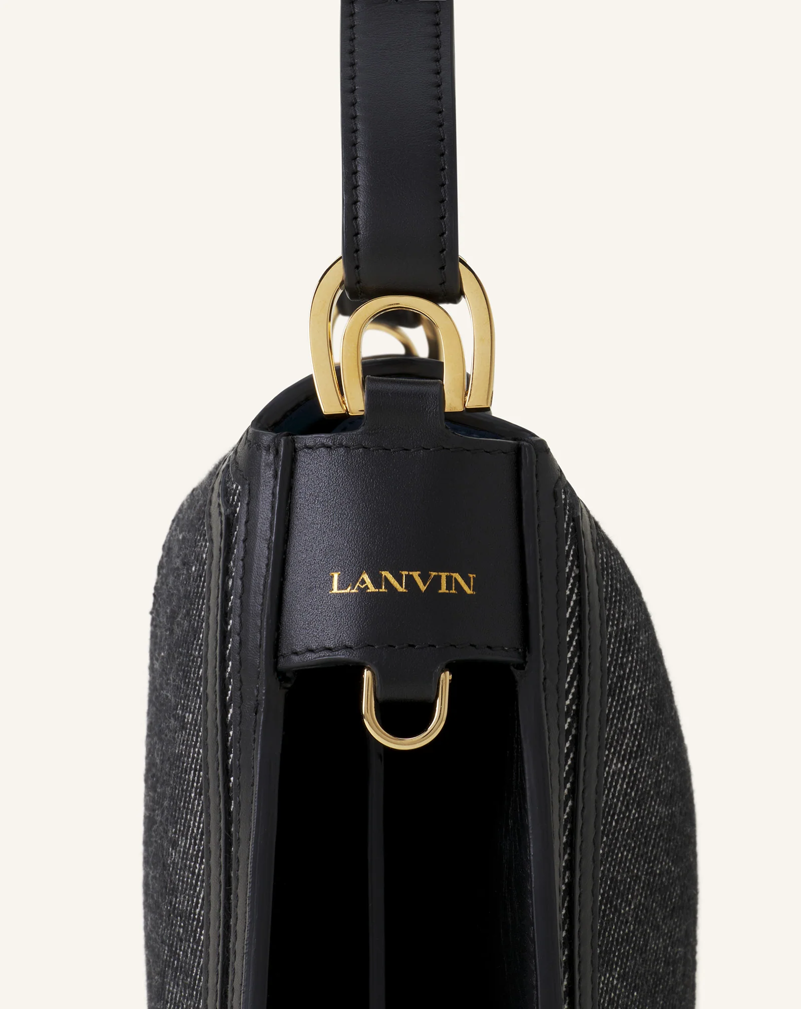 COMPAGNON BAG IN STRIPED CANVAS - Image 8