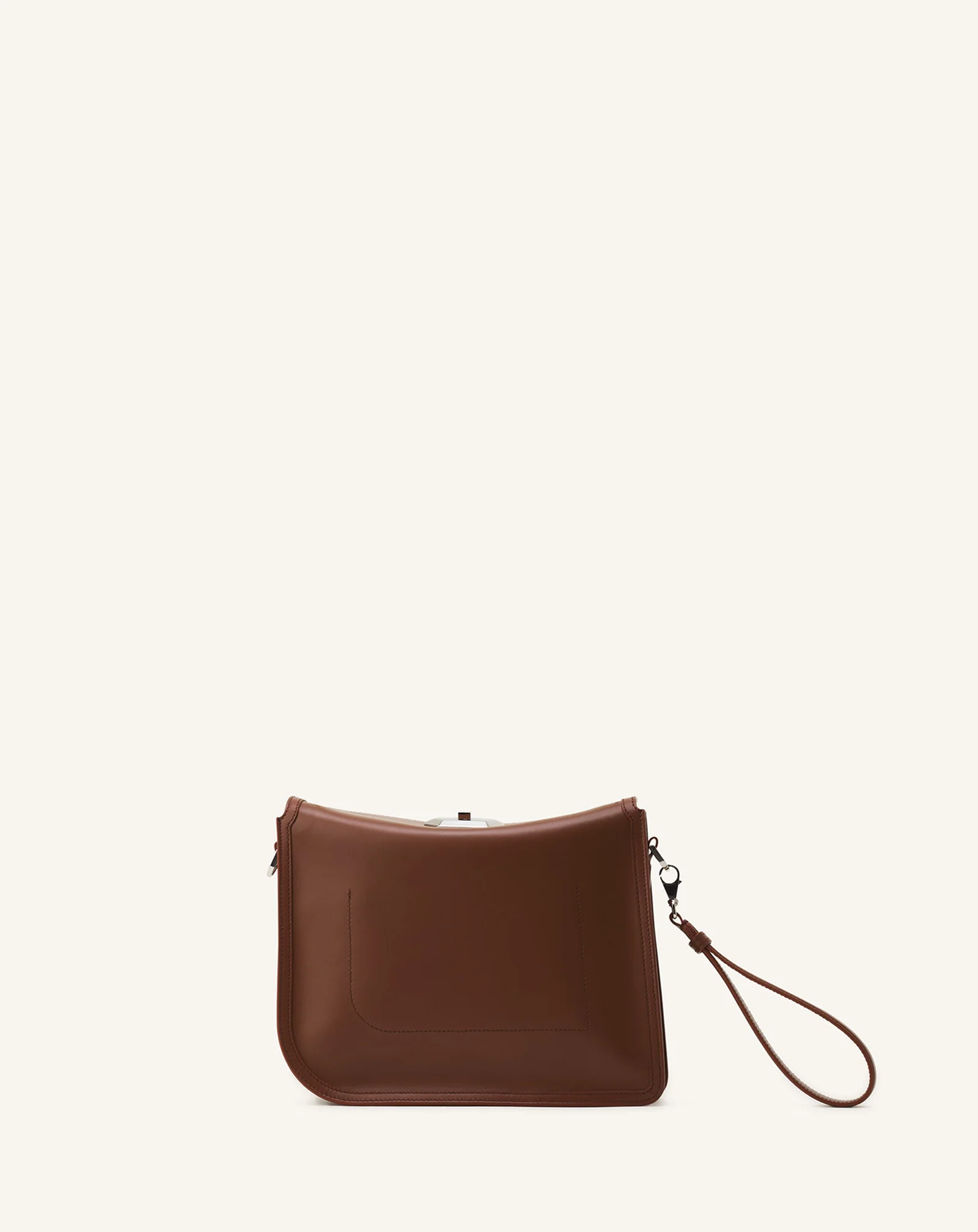 COMPAGNON CLUTCH BAG IN LEATHER - Image 4
