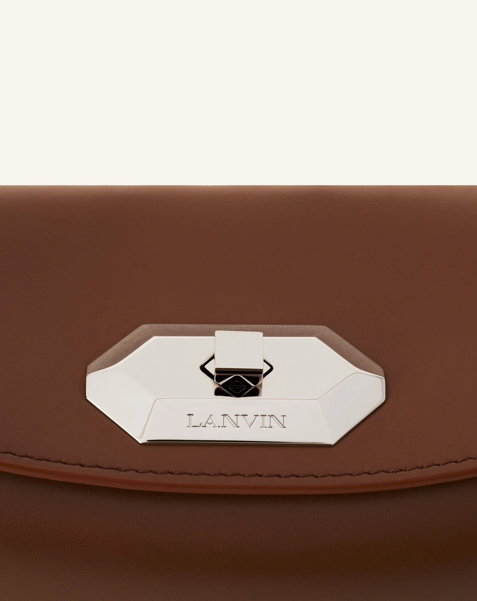 COMPAGNON CLUTCH BAG IN LEATHER - Image 6