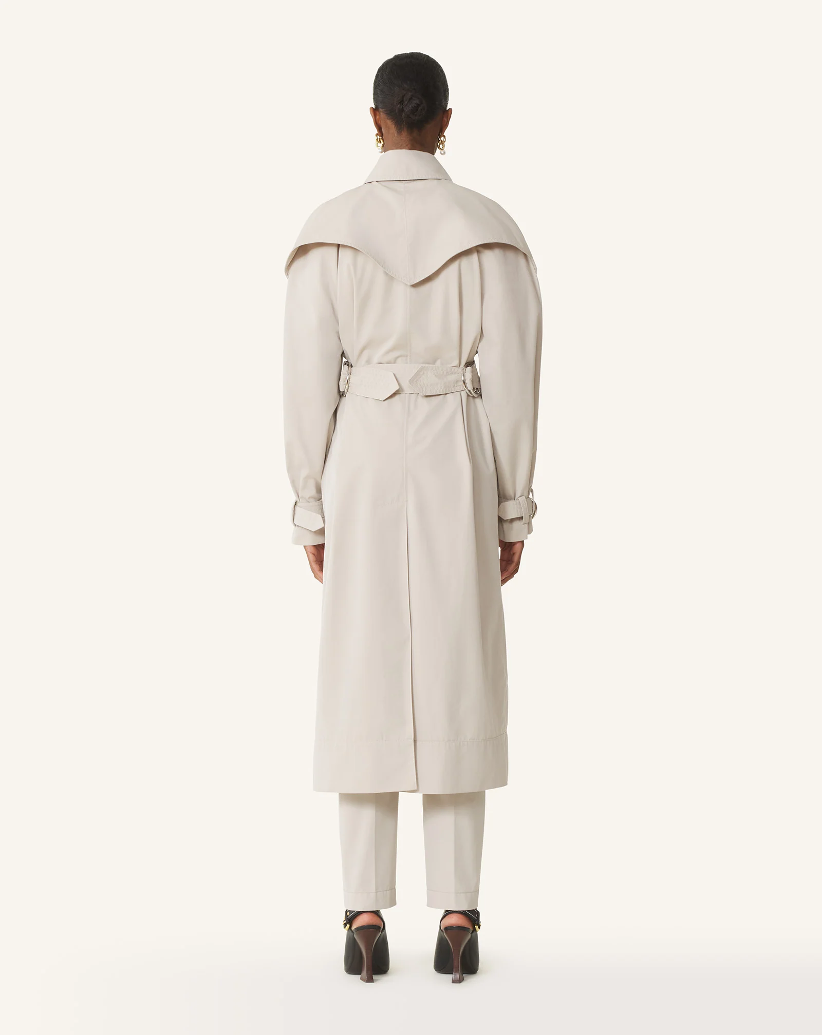 COTTON TRENCH COAT - Image 4