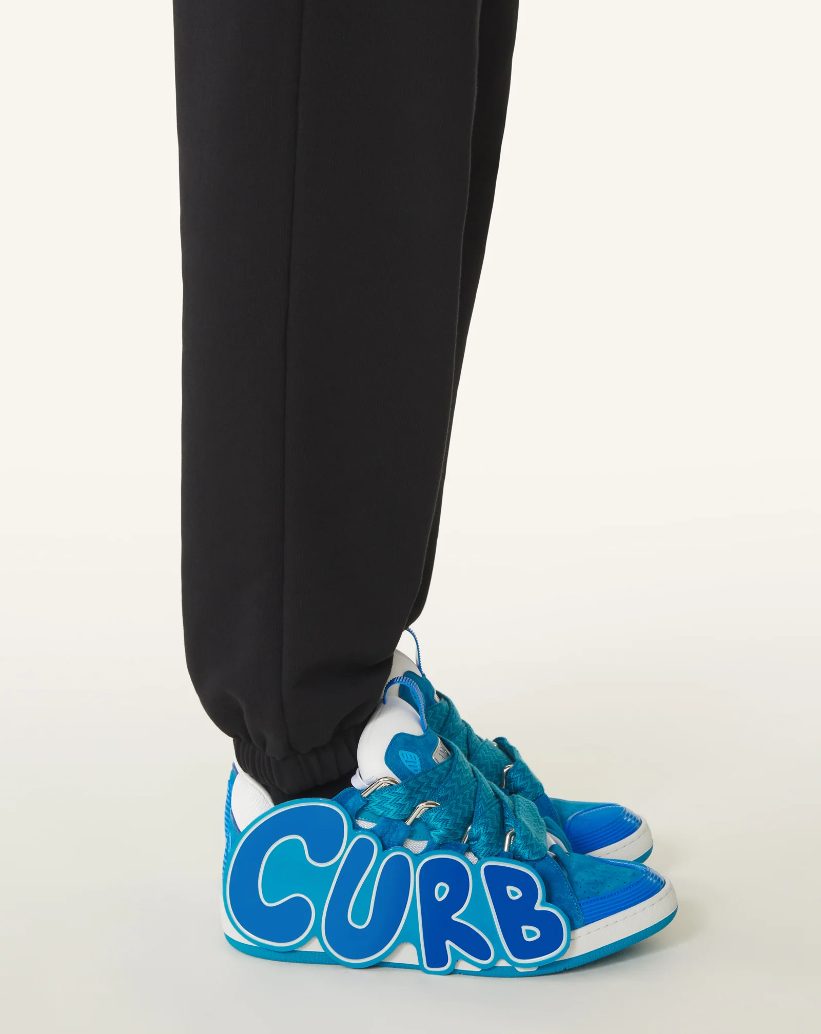 CURB PATCH  SNEAKERS IN LEATHER - Image 10