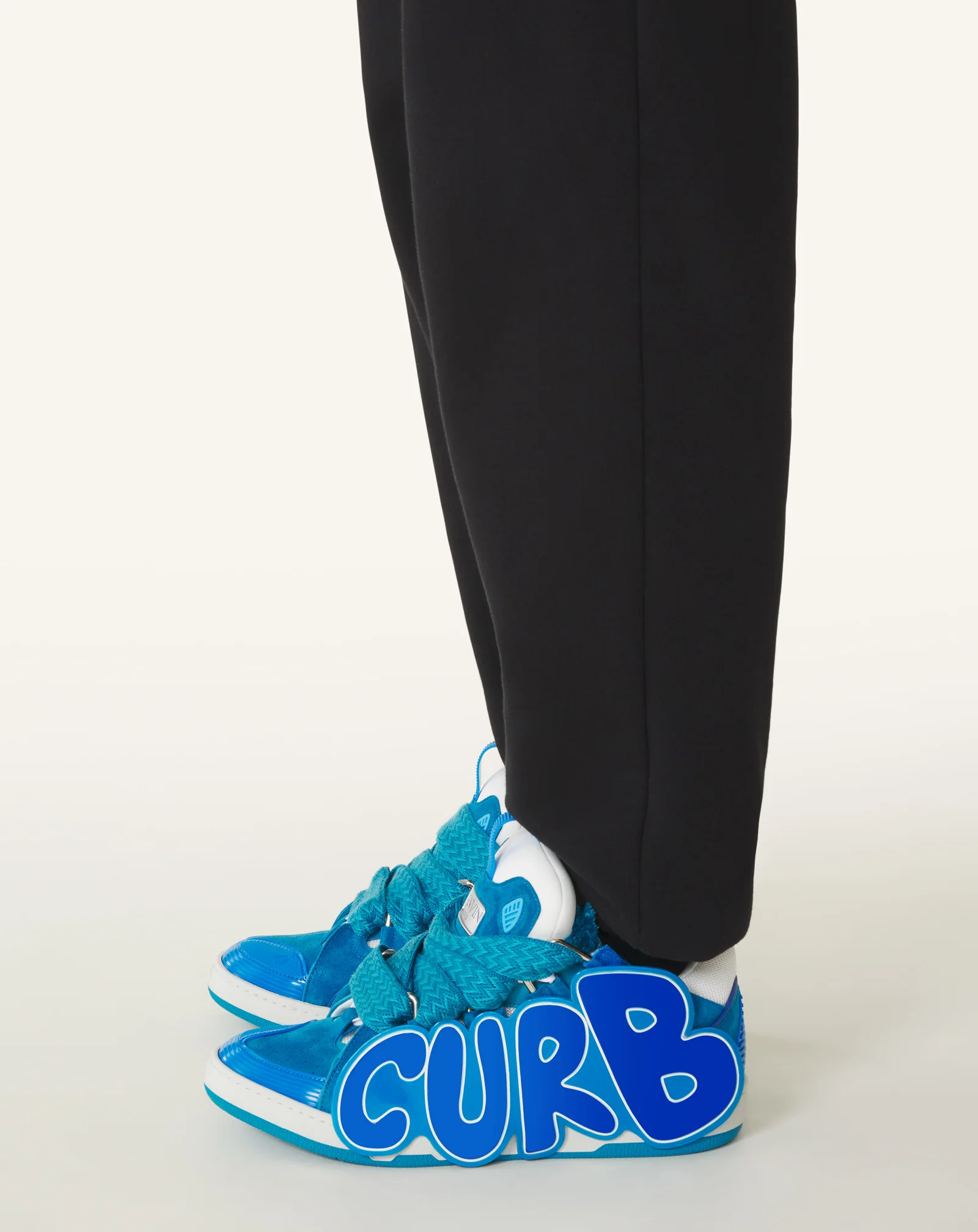 CURB PATCH  SNEAKERS IN LEATHER - Image 11