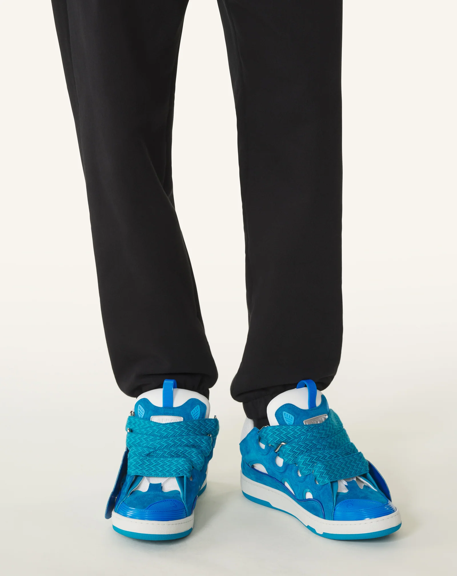 CURB PATCH  SNEAKERS IN LEATHER - Image 9