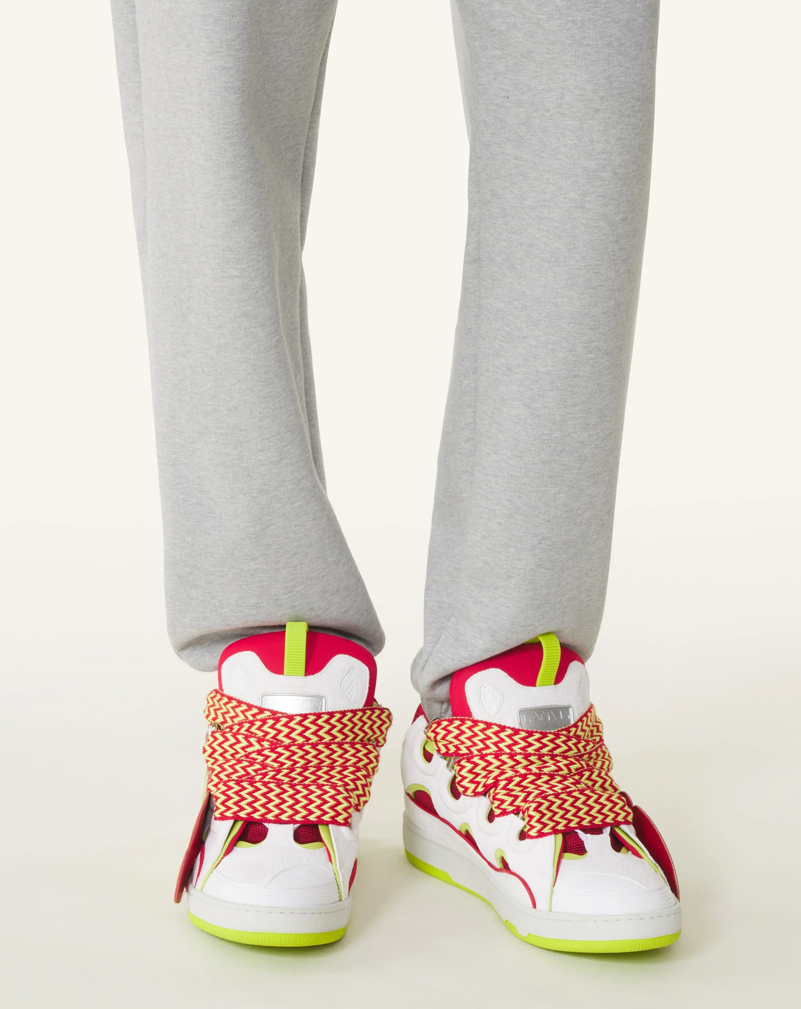 CURB PATCH  SNEAKERS IN LEATHER - Image 9