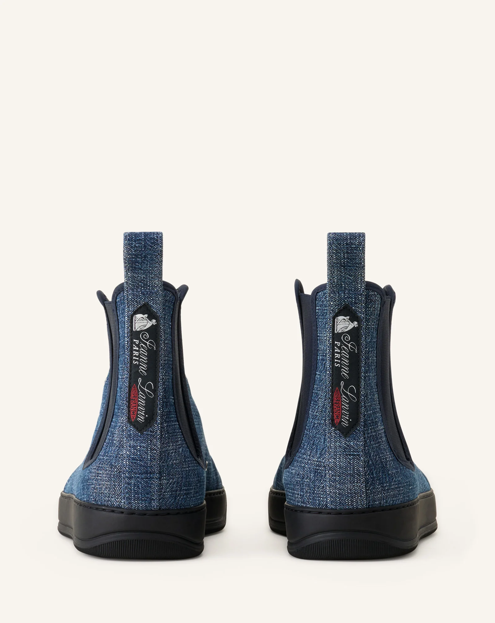 DBB1 HIGH TOP DENIM SNEAKERS - Image 3