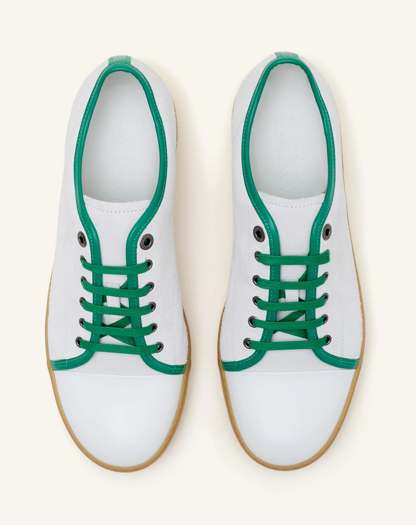 DBB1 LEATHER AND SUEDE SNEAKERS - Image 4