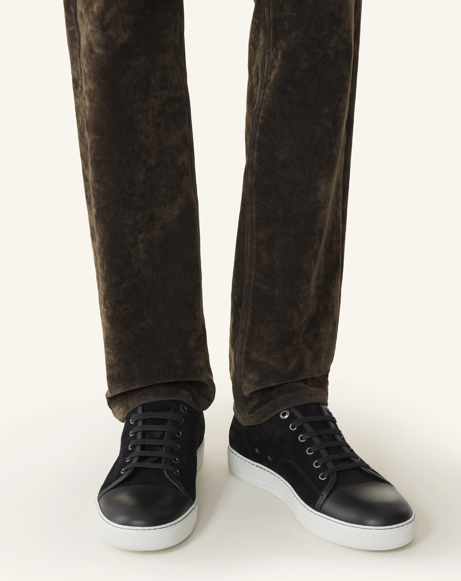 DBB1 LEATHER AND SUEDE SNEAKERS - Image 7