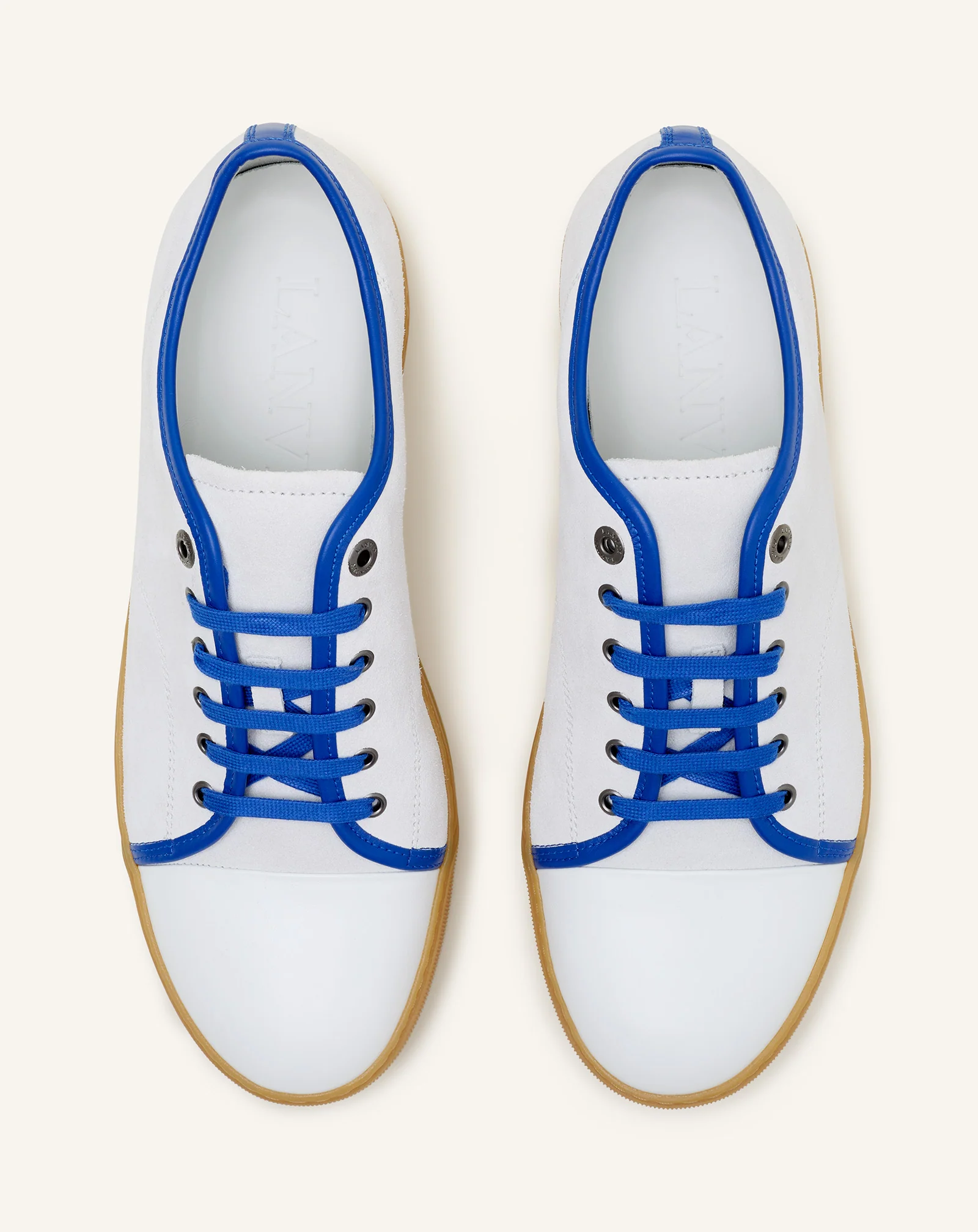 DBB1 LEATHER AND SUEDE SNEAKERS - Image 4