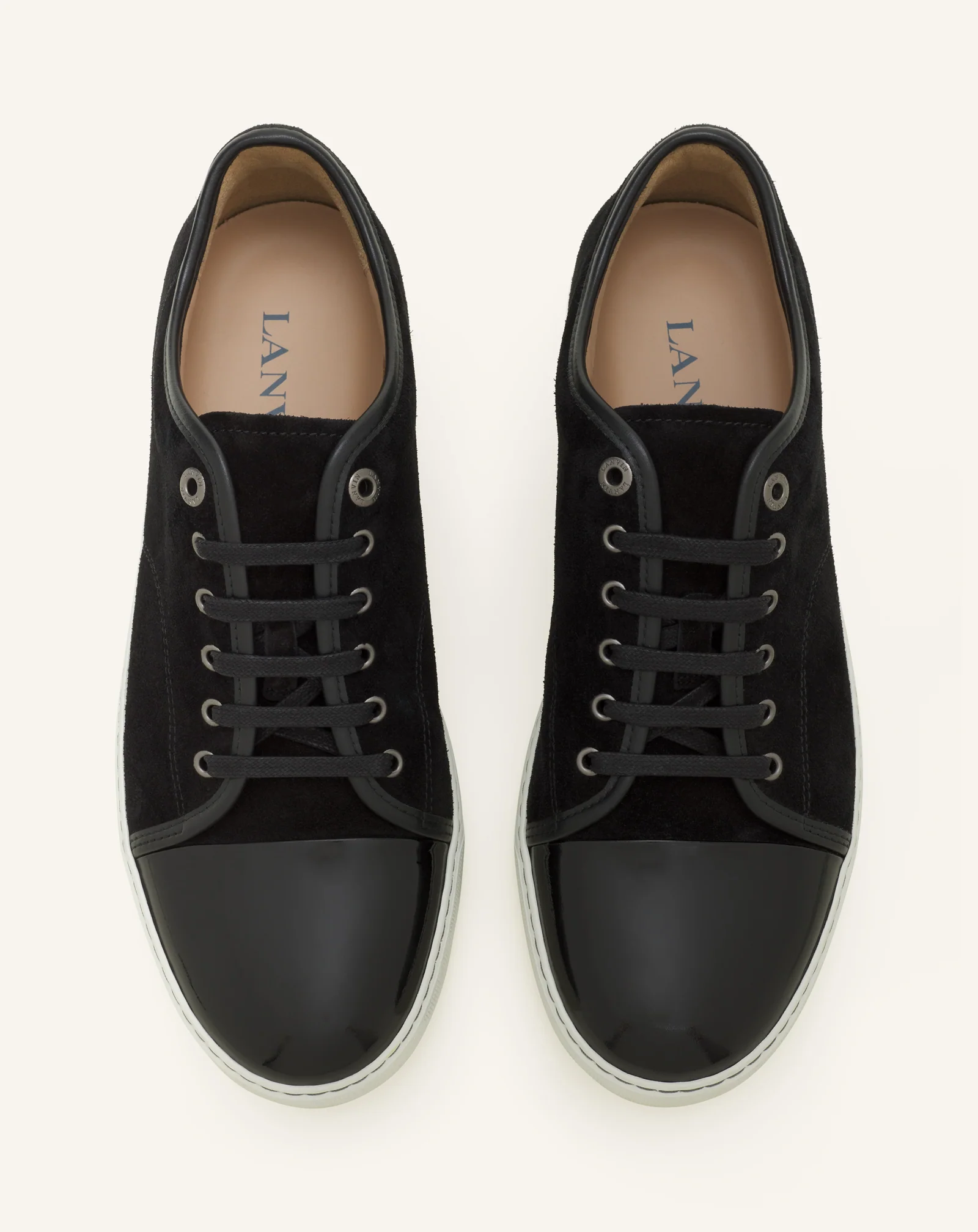 DBB1 PATENT LEATHER AND SUEDE SNEAKERS - Image 5