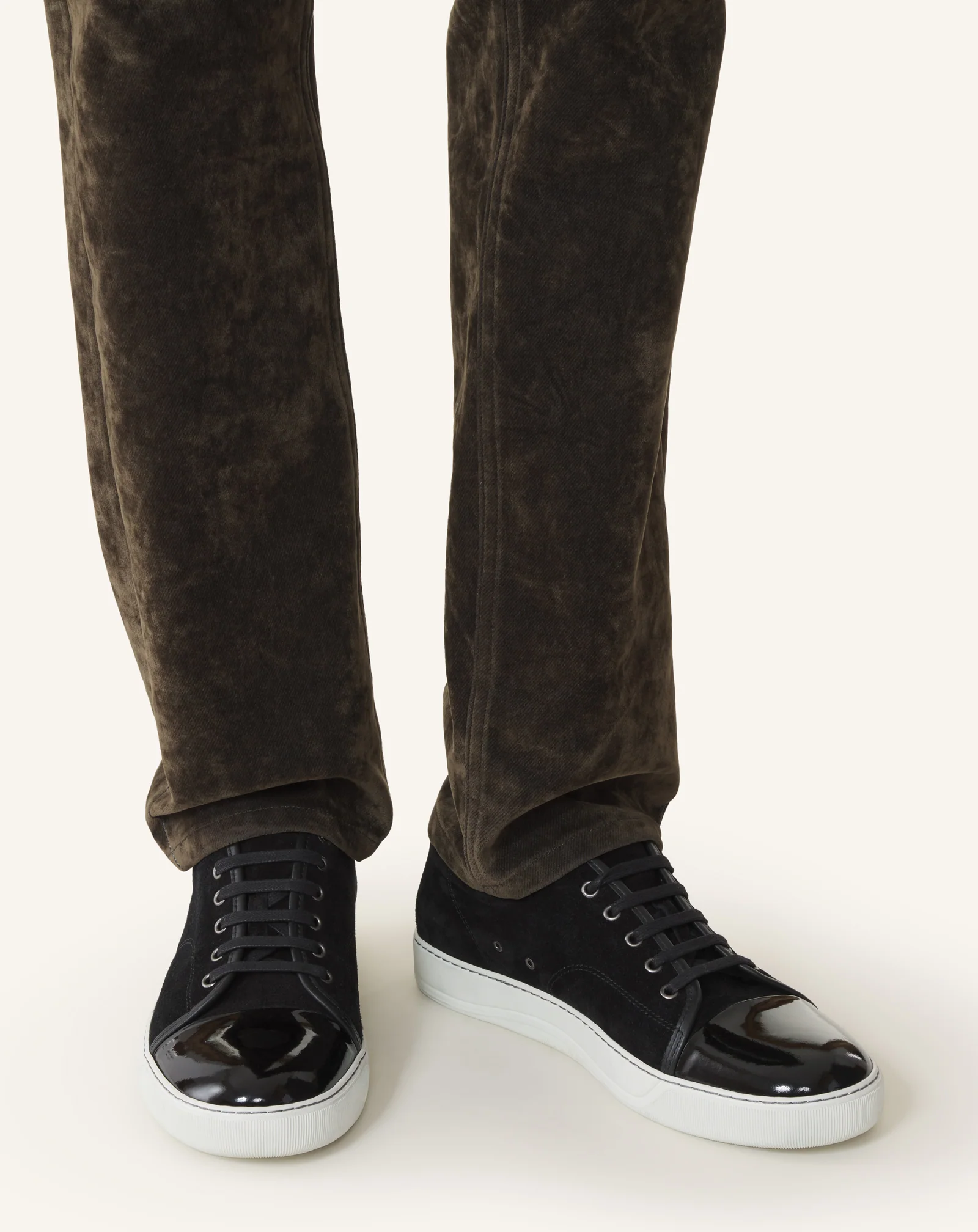 DBB1 PATENT LEATHER AND SUEDE SNEAKERS - Image 7