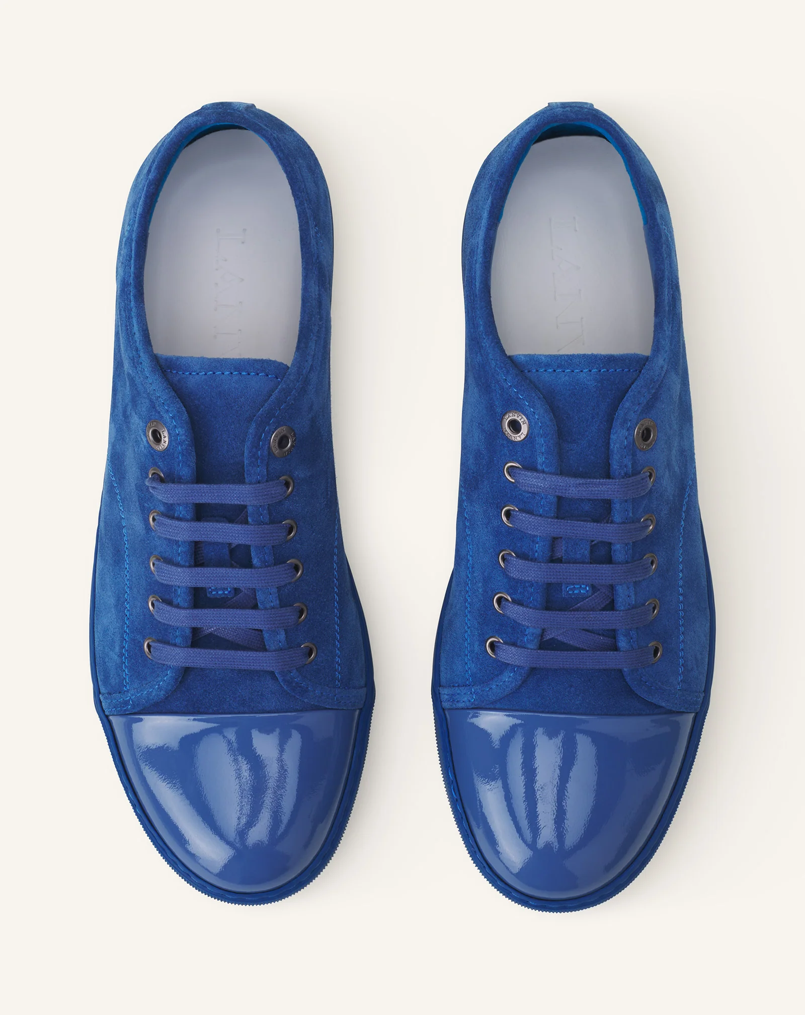DBB1 PATENT LEATHER AND SUEDE SNEAKERS - Image 4