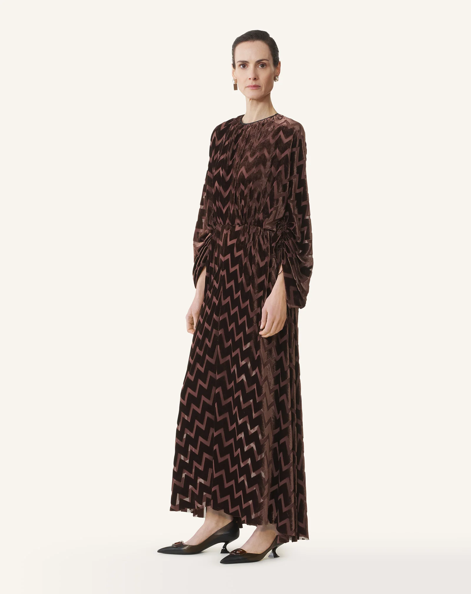 DEVORÉ VELVET DRESS - Image 3