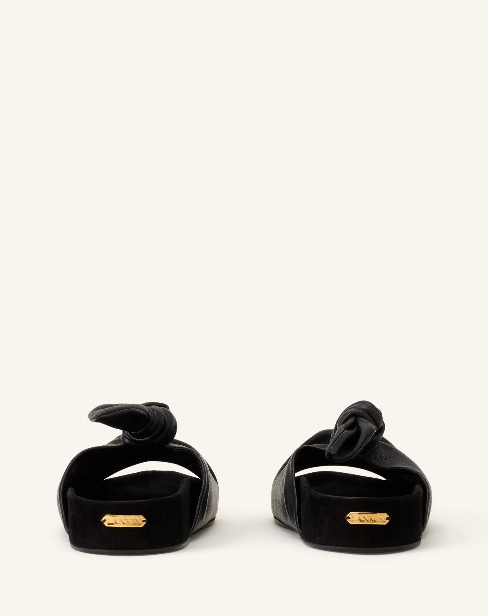 COCOON FLAT LEATHER MULE - Image 3