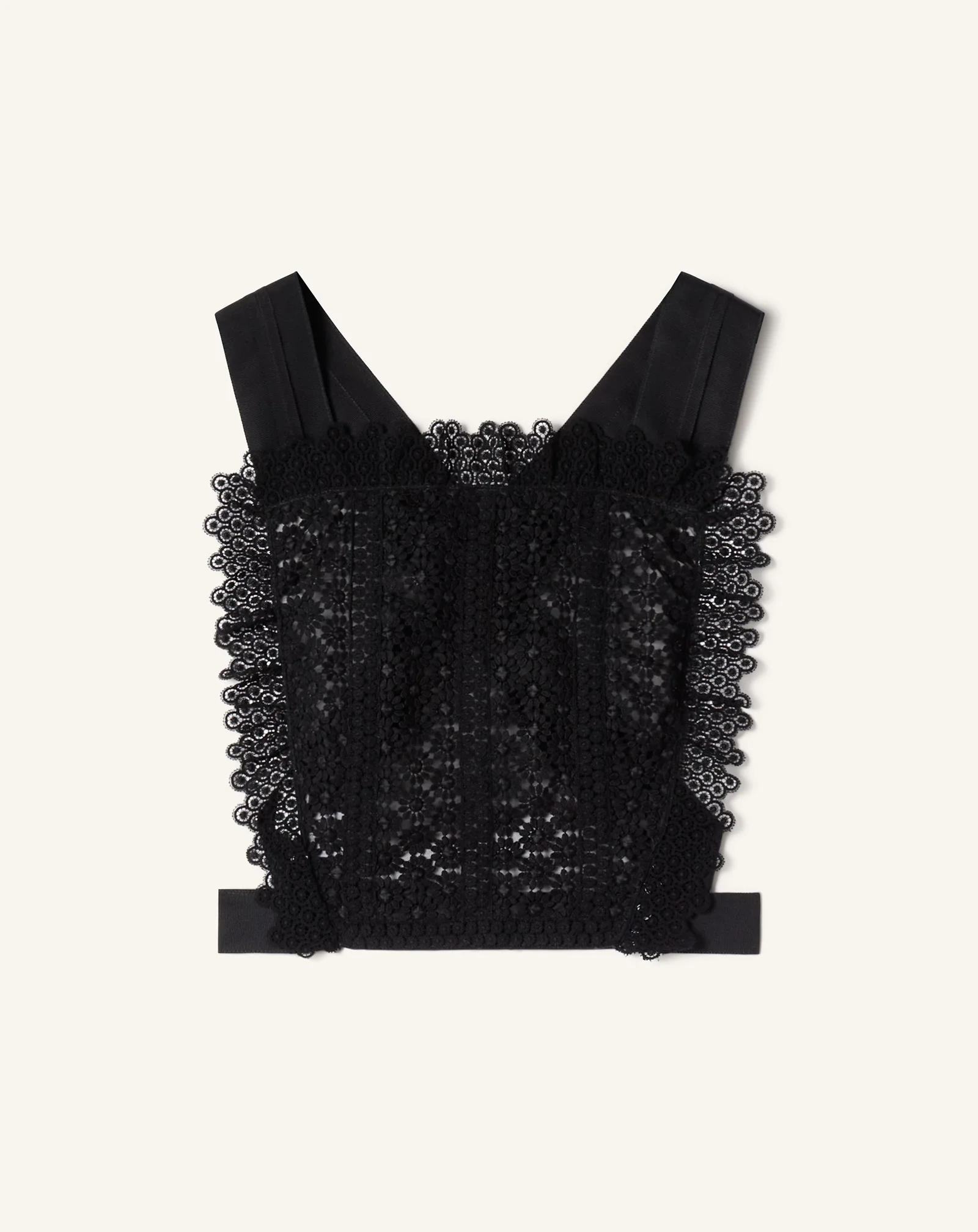 GUIPURE BIB