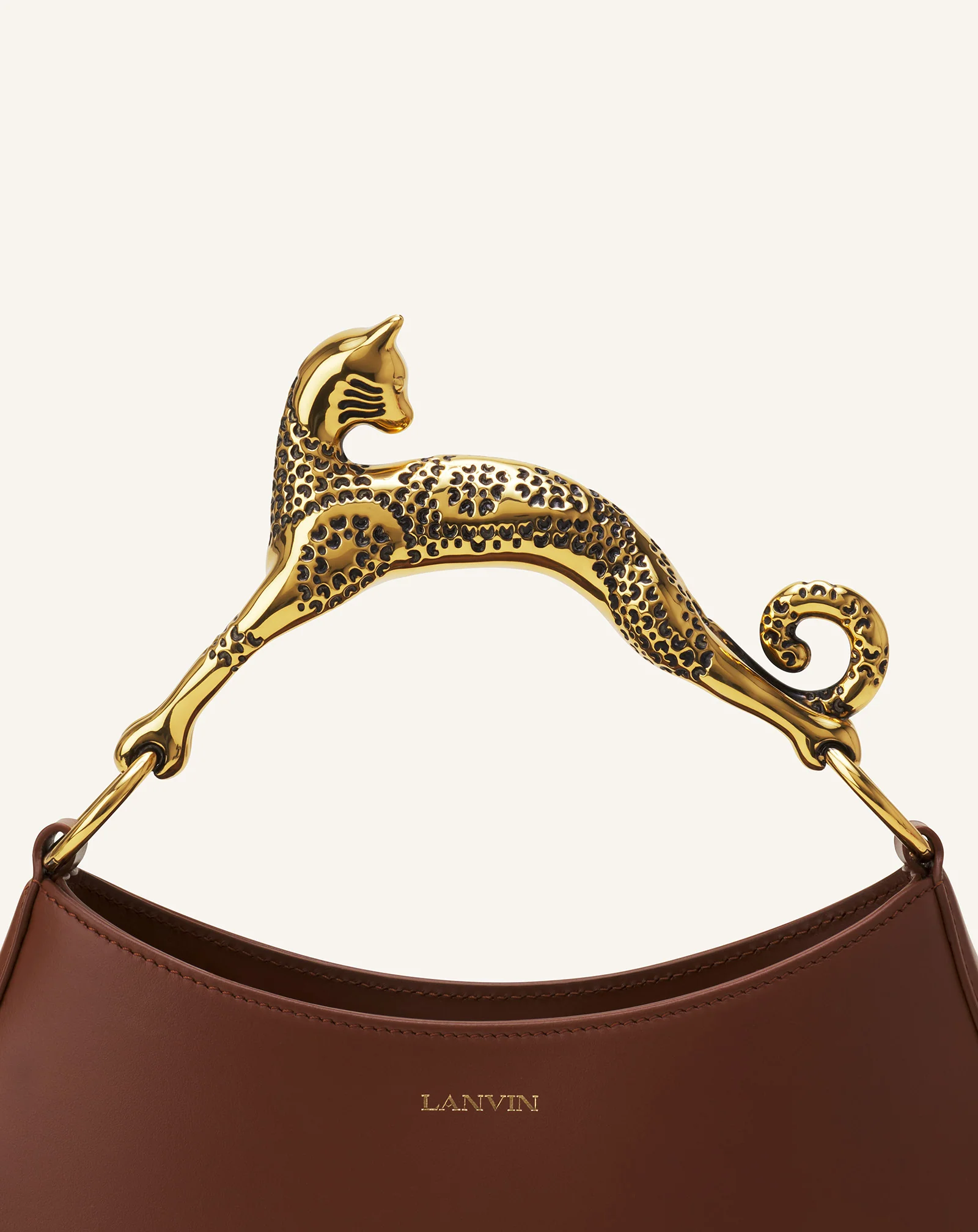 HOBO CAT BAG IN LEATHER - Image 4