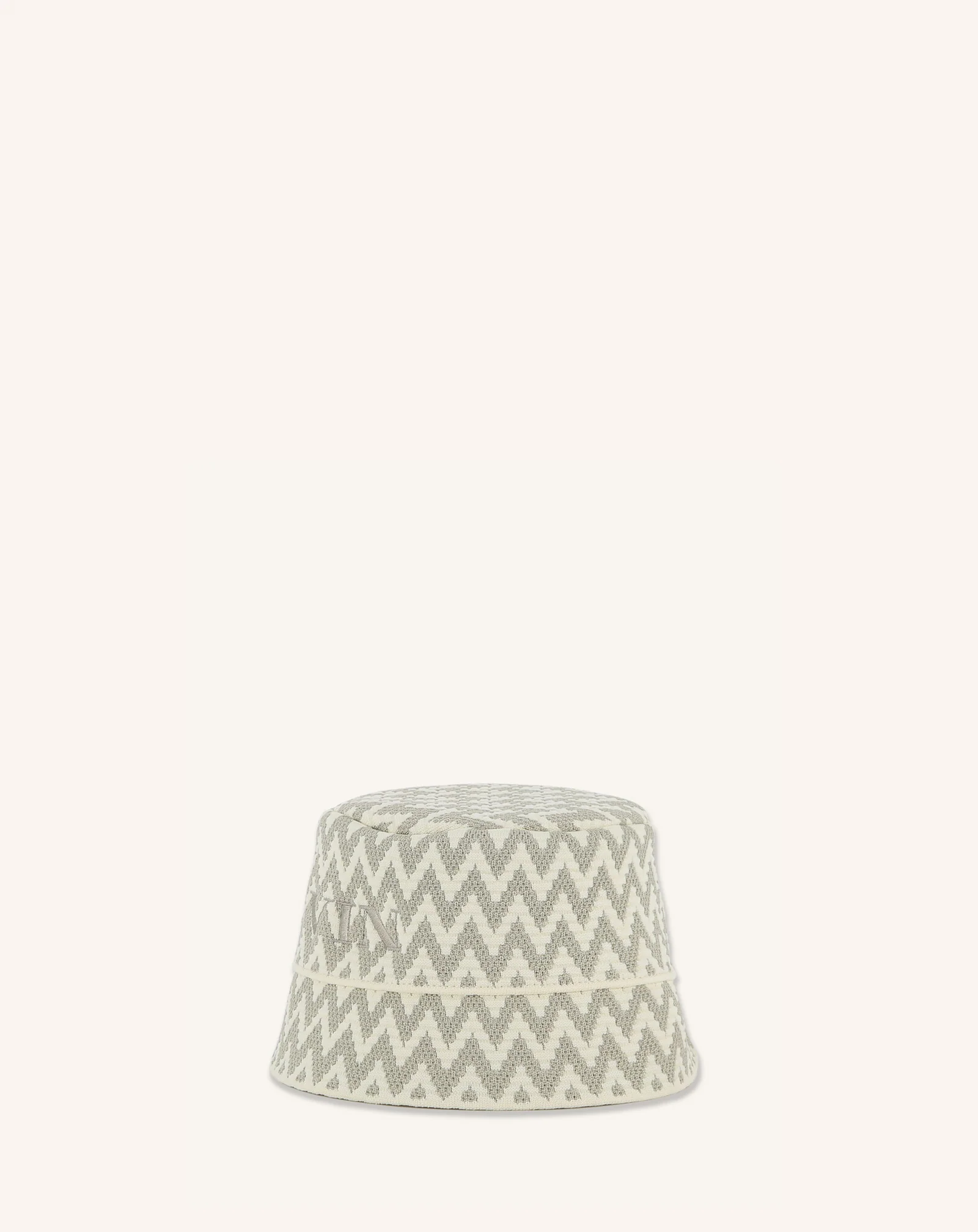 KNITTED FABRIC BUCKET HAT - Image 3