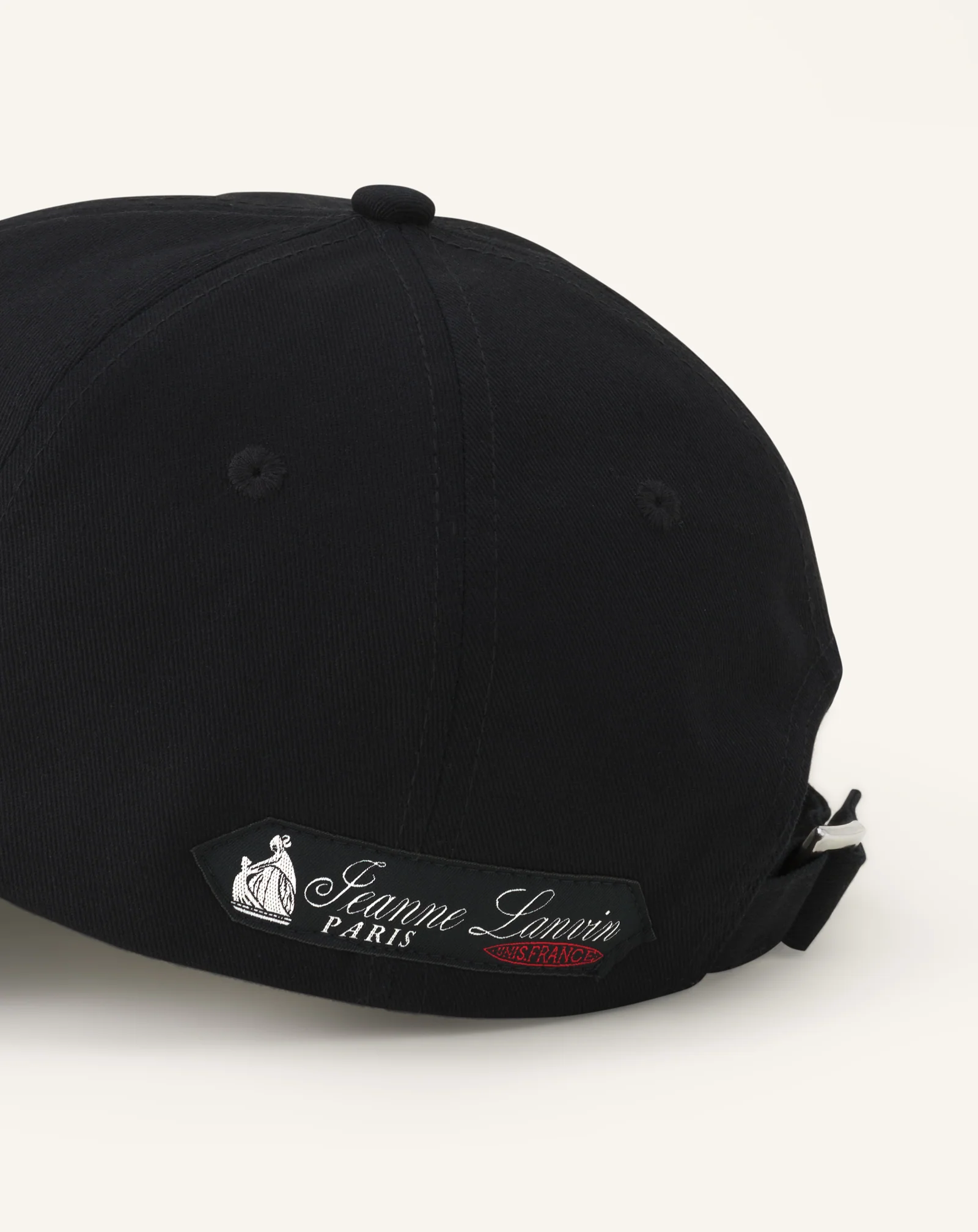 LANVIN SIGNATURE COTTON CAP - Image 5