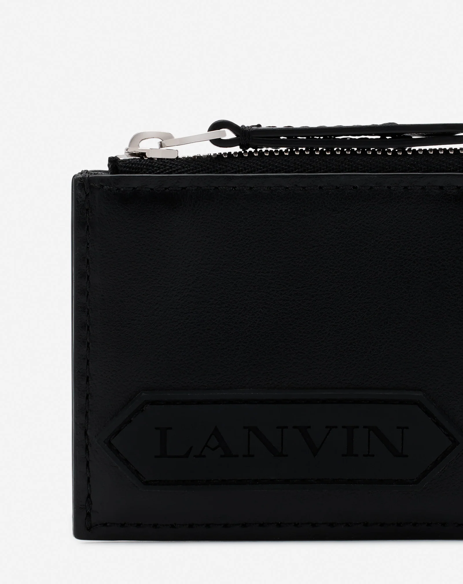 LANVIN SIGNATURE LEATHER CARDHOLDER - Image 5