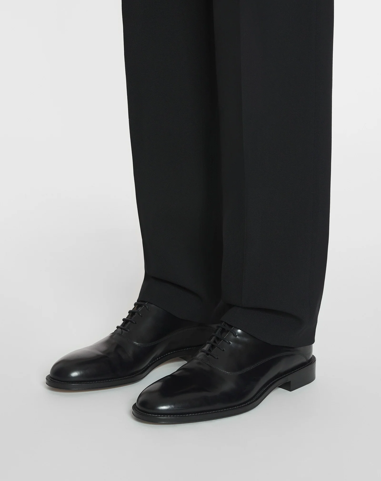 LANVIN SIGNATURE LEATHER OXFORD SHOES - Image 3