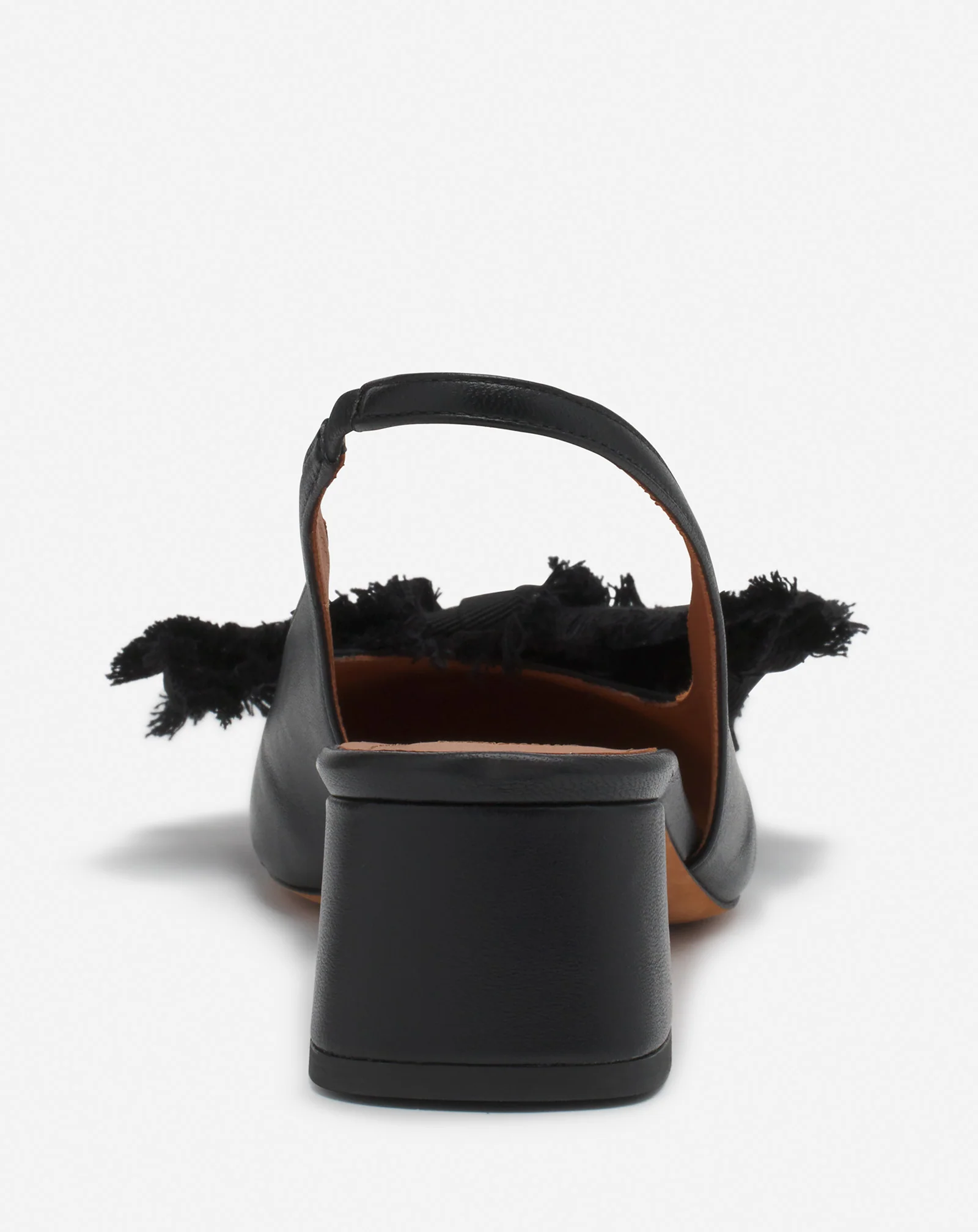 LEATHER HEELED SLINGBACK BALLERINA - Image 3