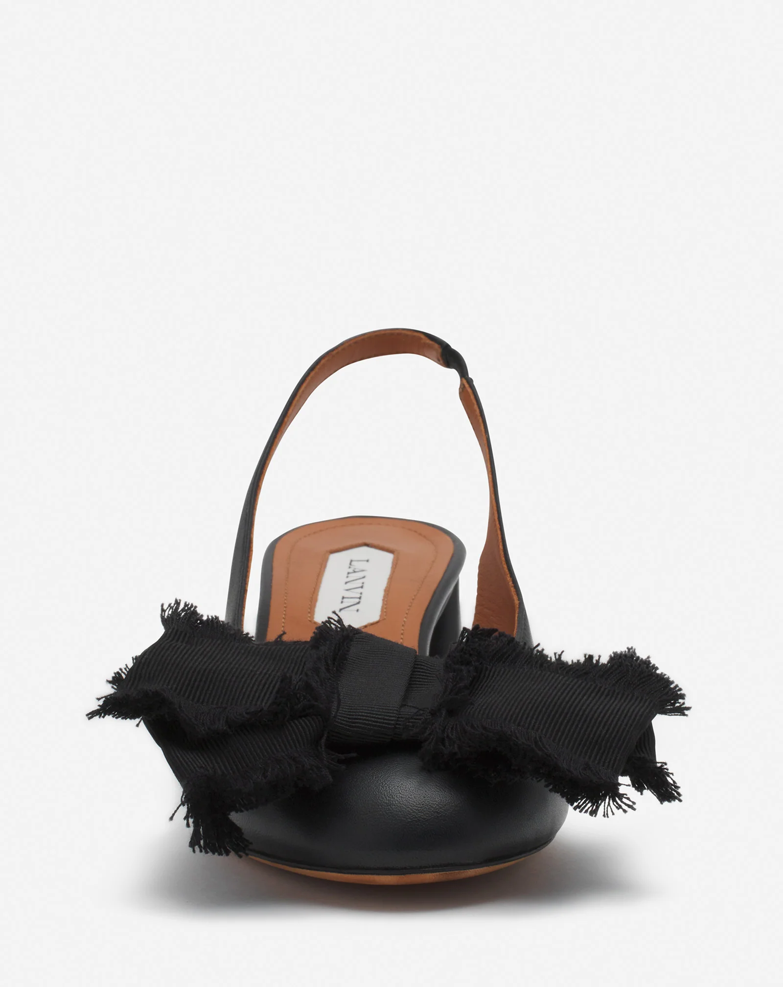 LEATHER HEELED SLINGBACK BALLERINA - Image 7