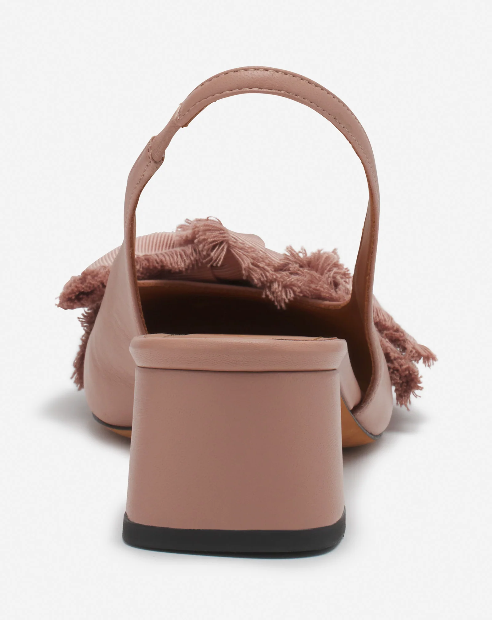 LEATHER HEELED SLINGBACK BALLERINA - Image 3