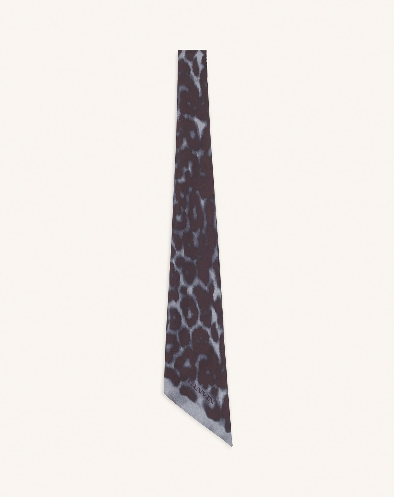 LEOPARD PRINT SILK TWILLY