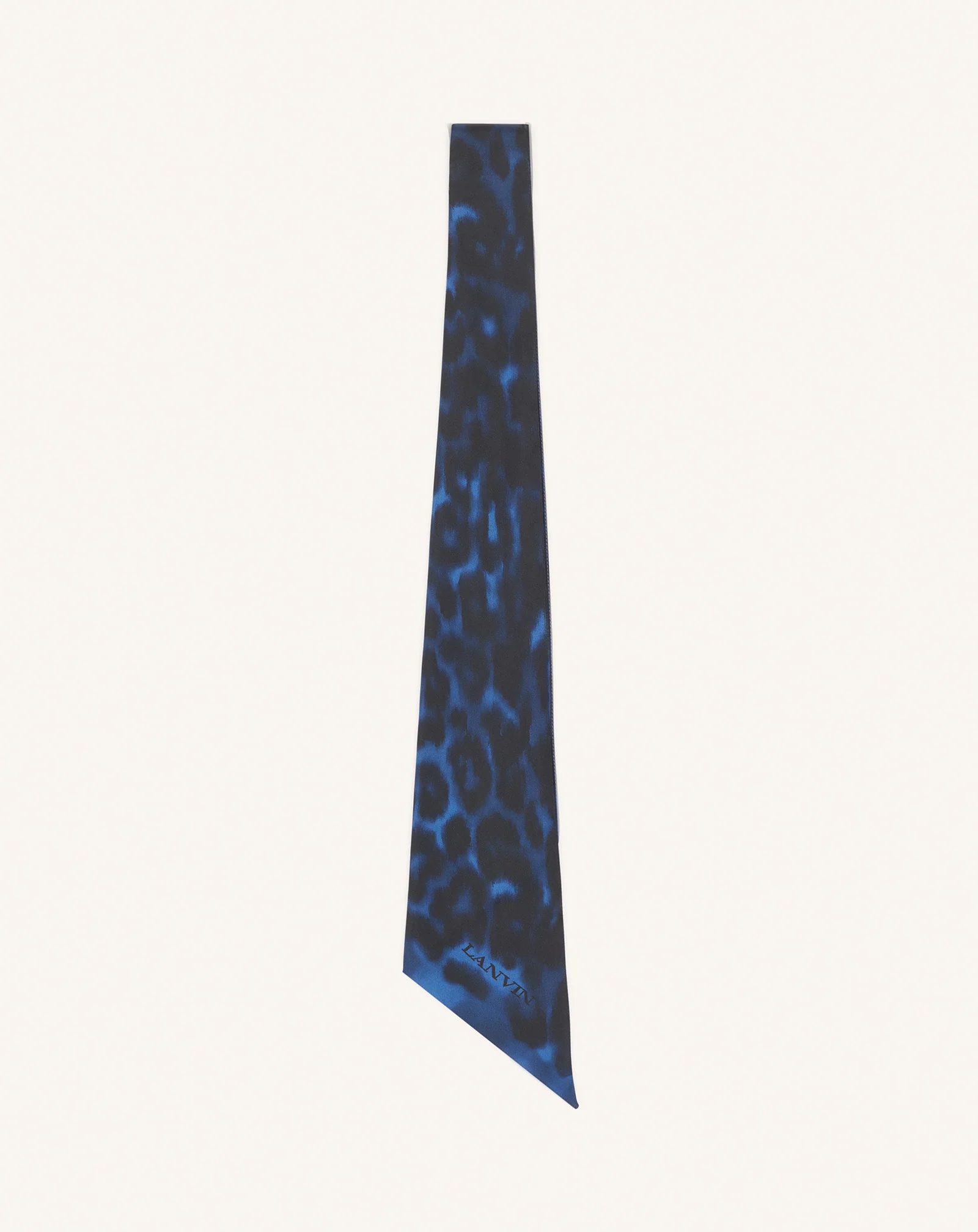 LEOPARD PRINT SILK TWILLY