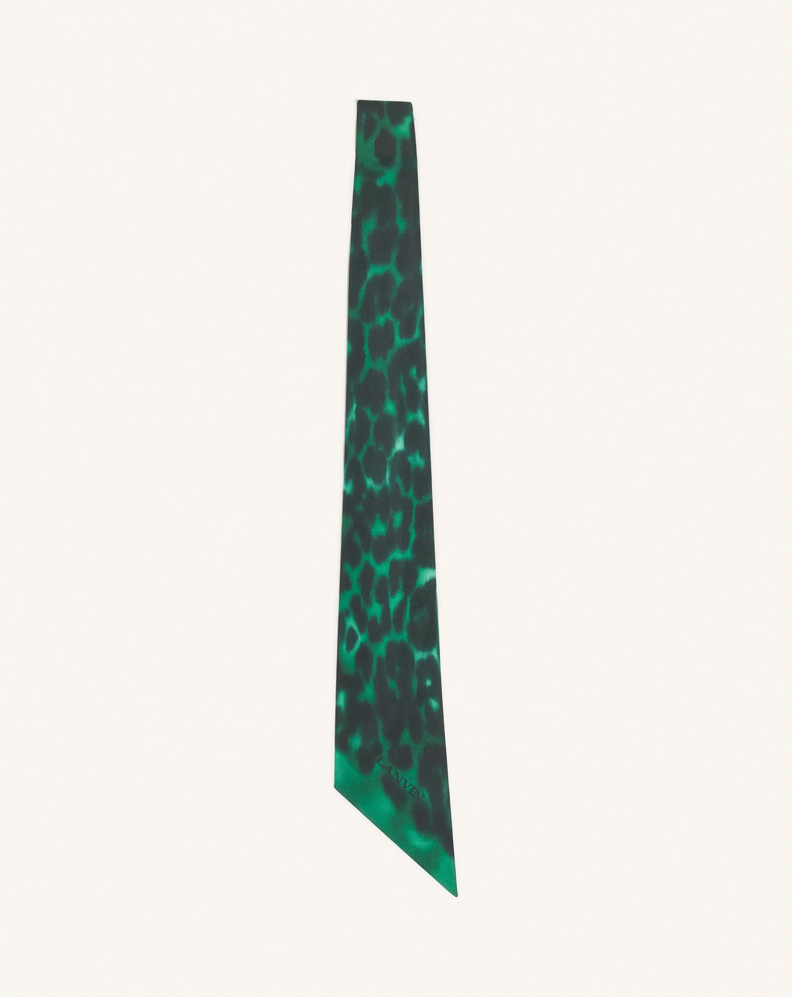 LEOPARD PRINT SILK TWILLY