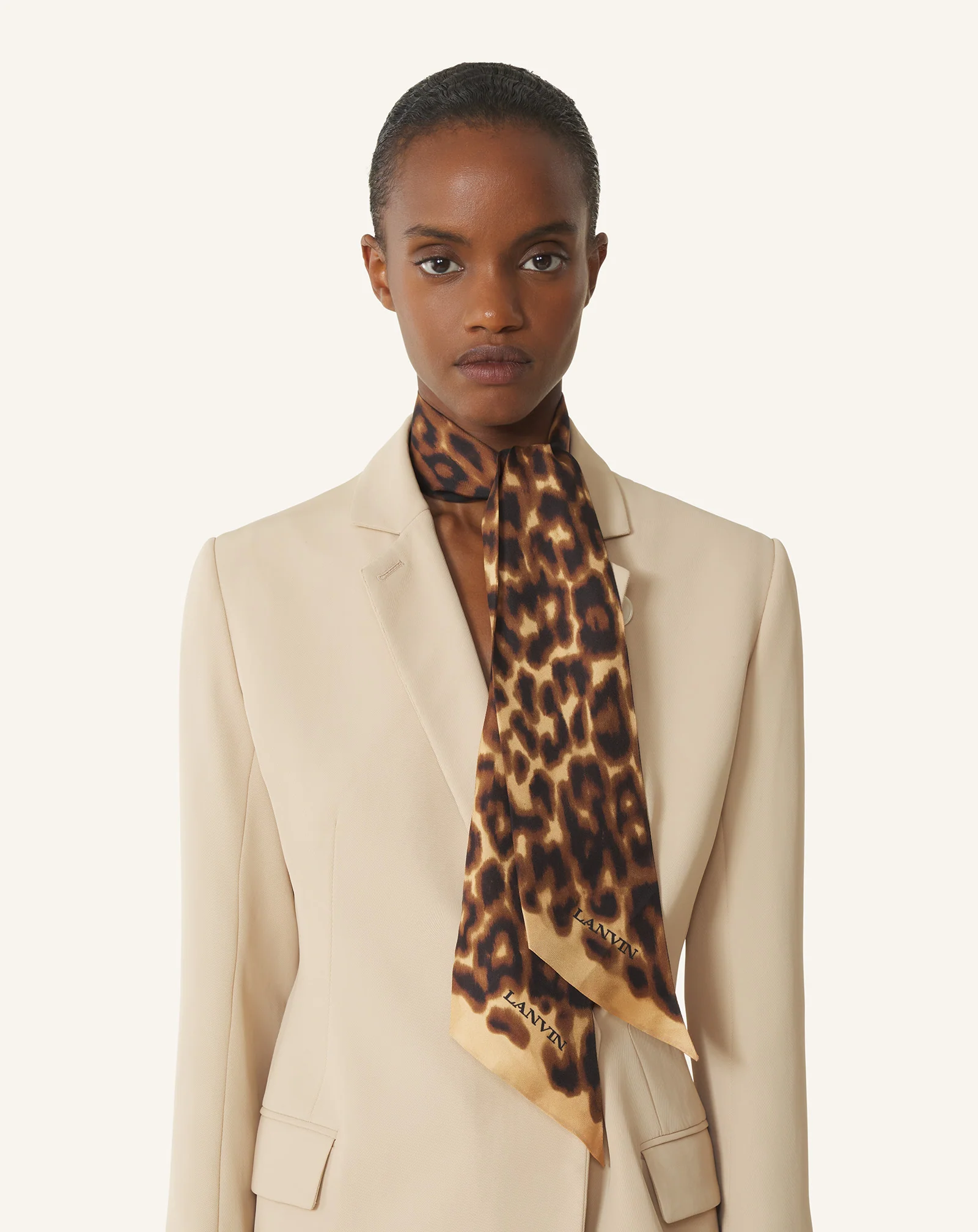 LEOPARD PRINT SILK TWILLY - Image 2