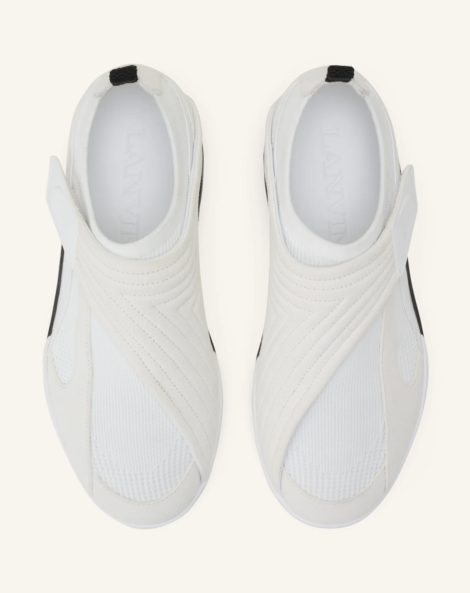 LNV1 KNIT AND SUEDE SNEAKERS - Image 4