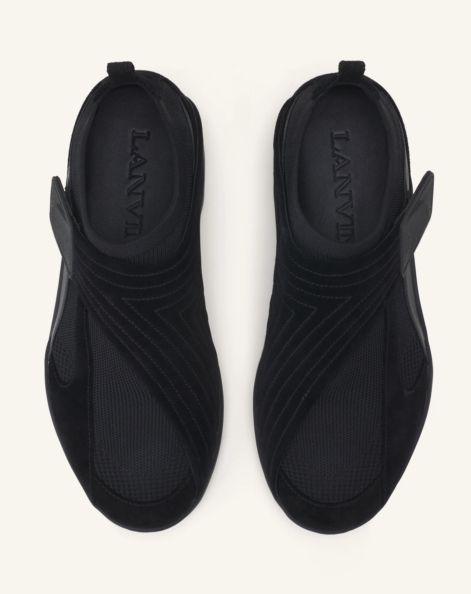 LNV1 KNIT AND SUEDE SNEAKERS - Image 4