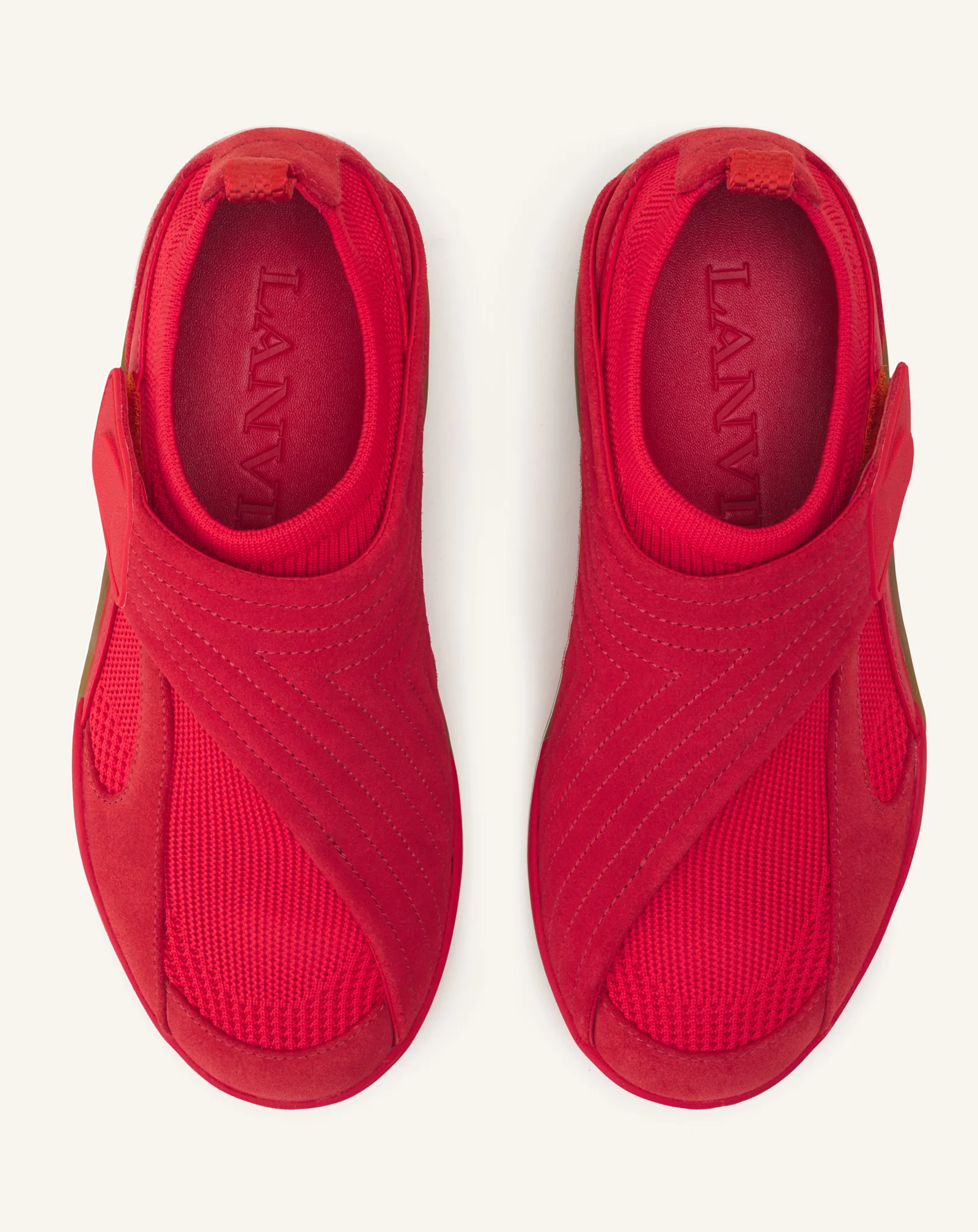 LNV1 KNIT AND SUEDE SNEAKERS - Image 4