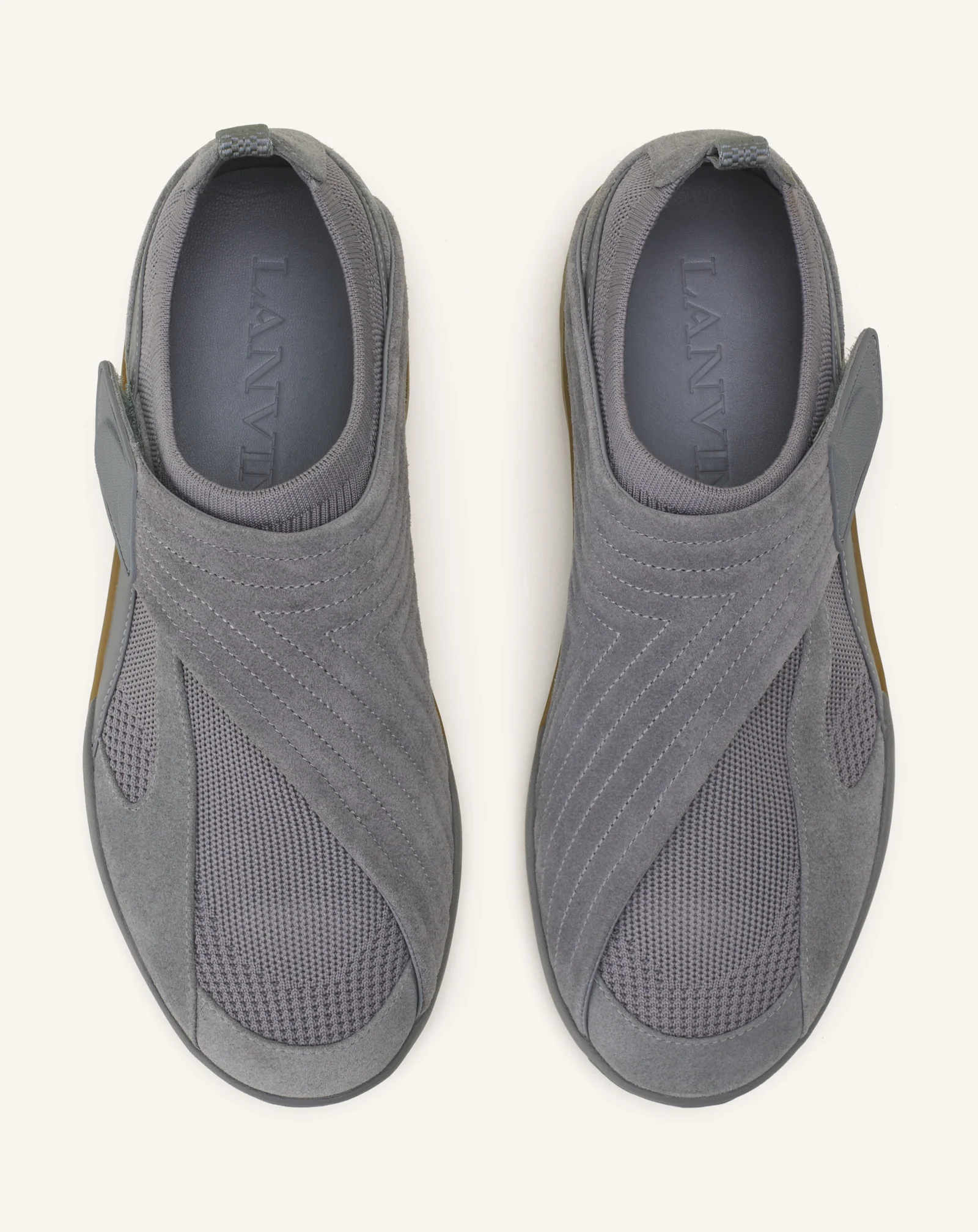 LNV1 KNIT AND SUEDE SNEAKERS - Image 4